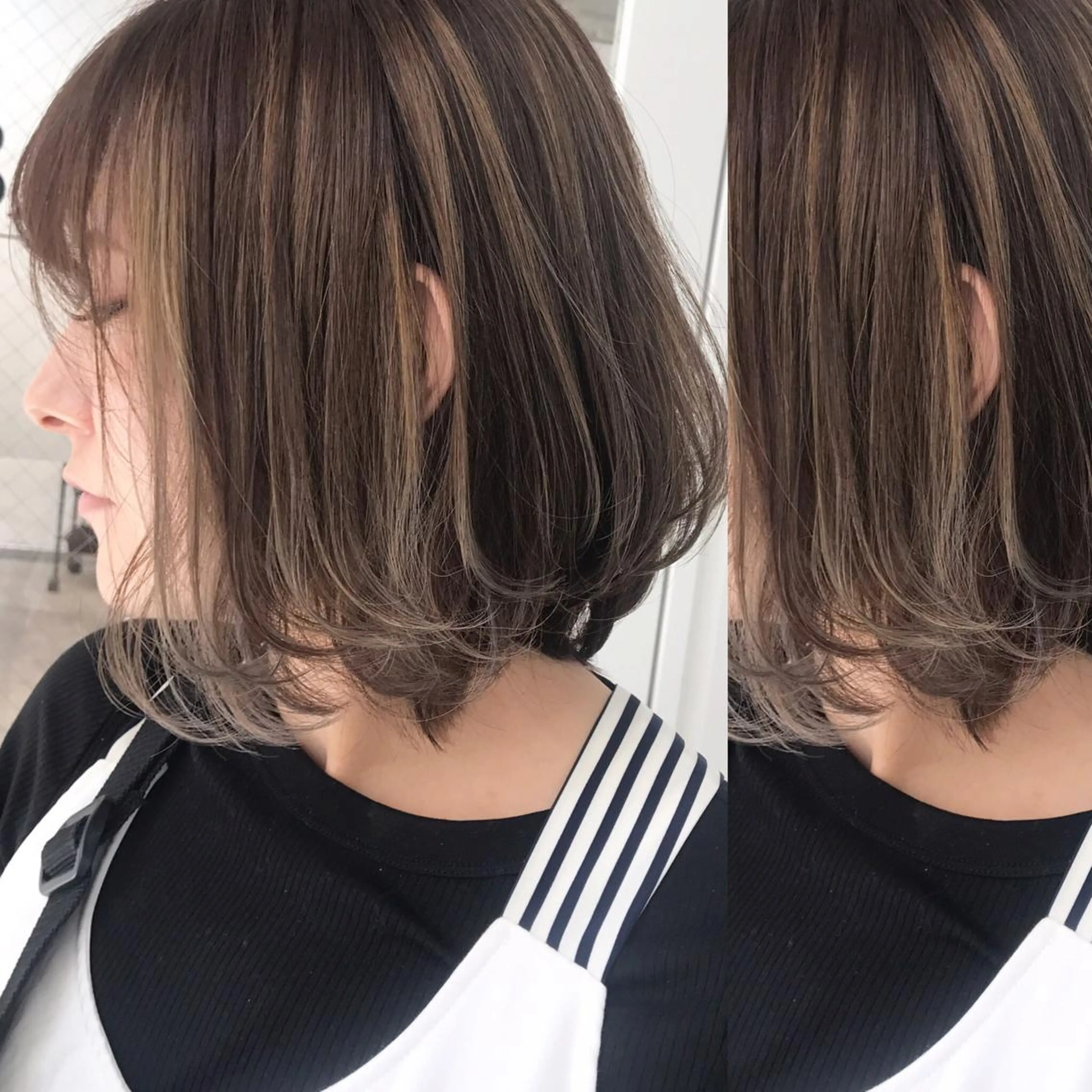 ショート カラー ヘアアレンジ ヘアカラー トリートメント BANK'S hair所属・💐ケラチン 髪質改善寺坂雄飛💐のヘアスタイル