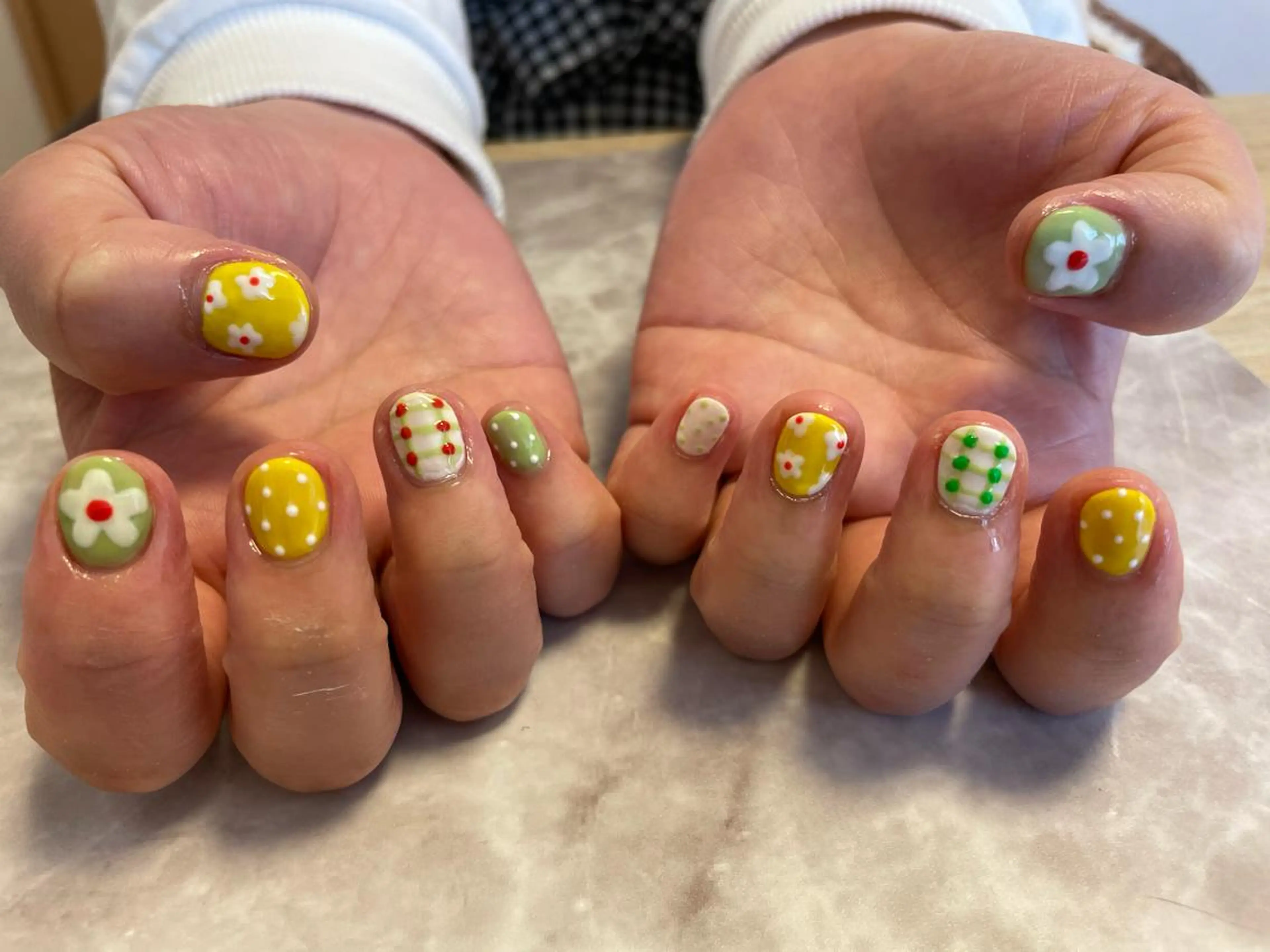 ネイル 春ネイル Nail salon Betty❤︎のネイルデザイン