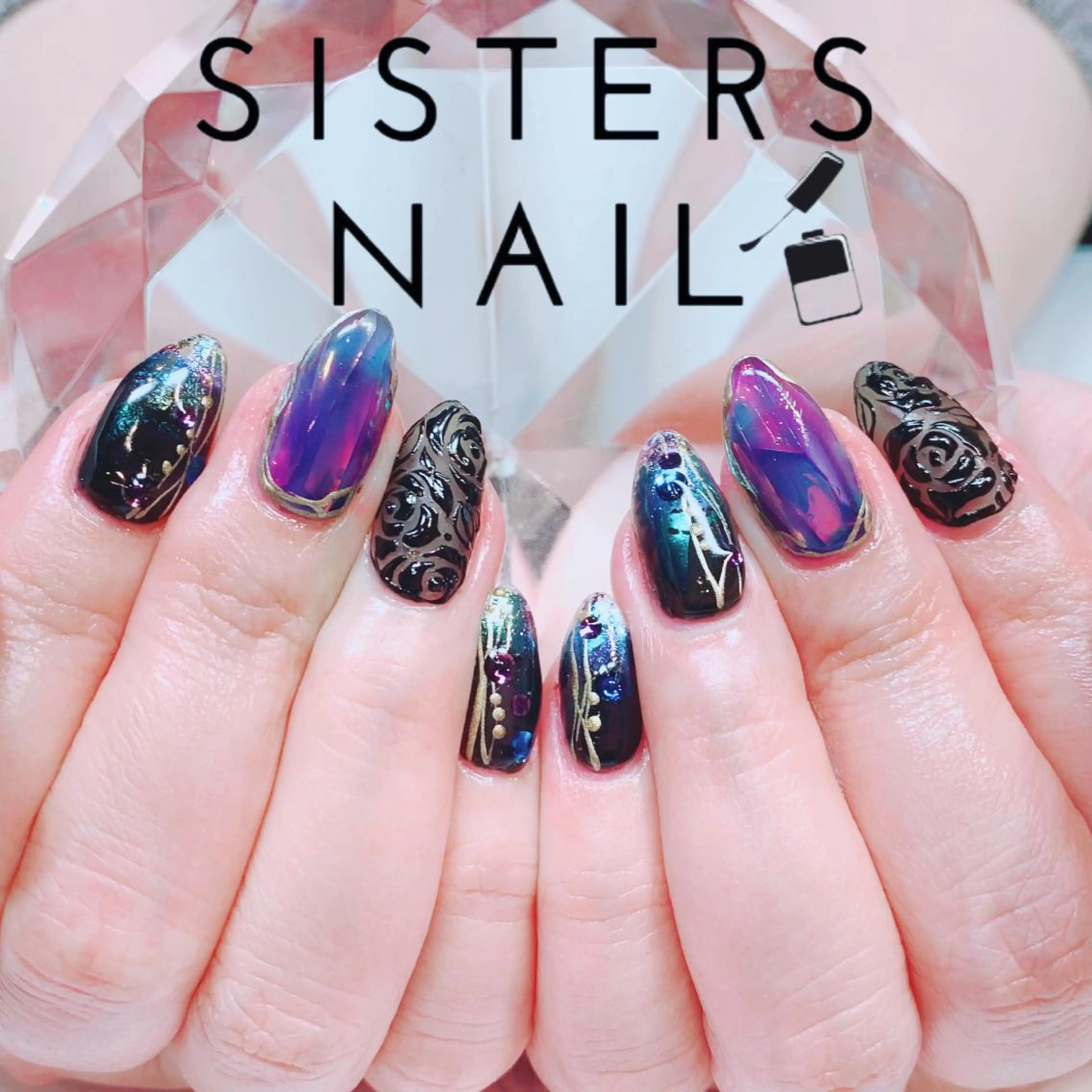 ネイル ハンドネイル ハンドケア sisters nail.fのネイルデザイン
