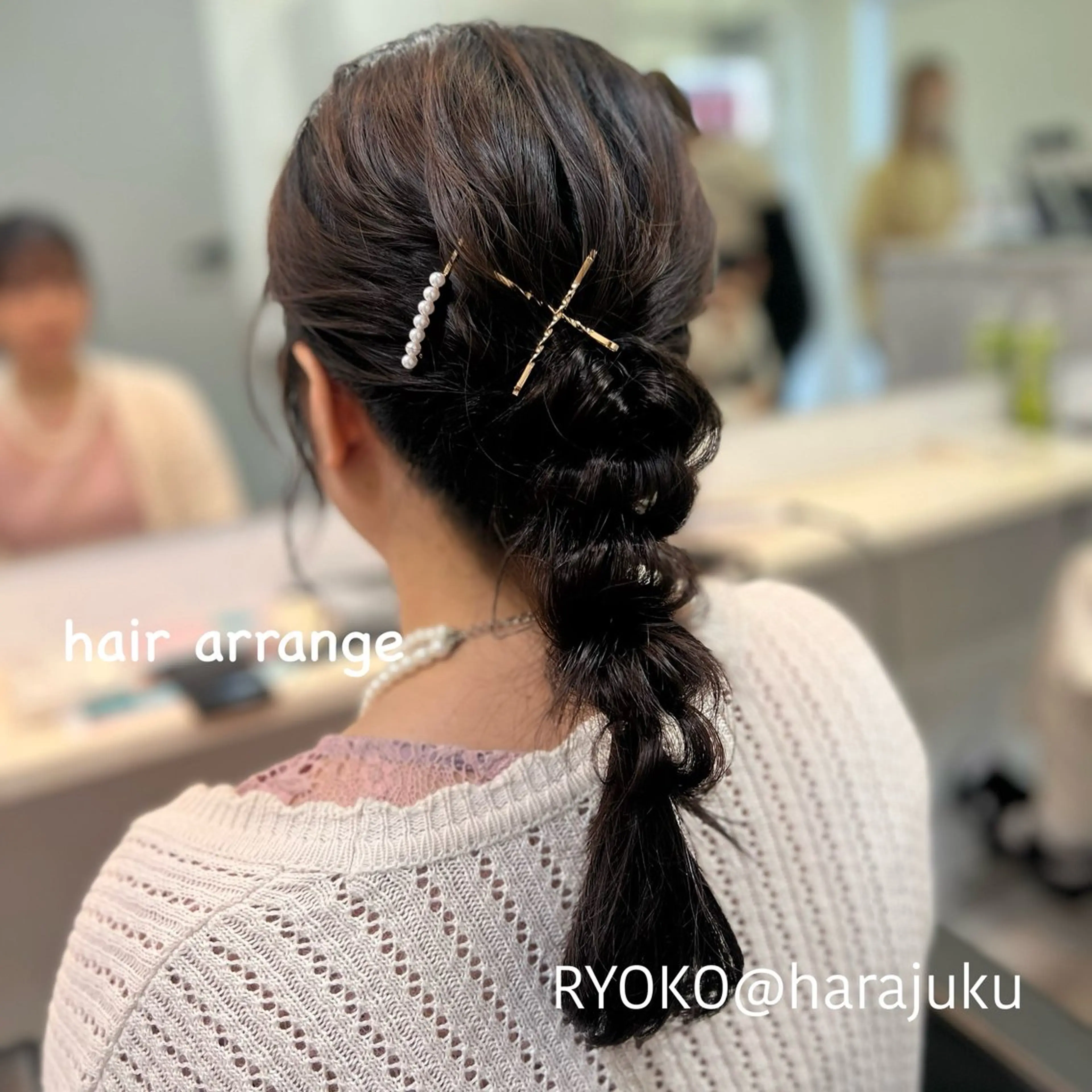 セミロング カラー パーマ ヘアアレンジ メンズ ワット 原宿のヘアスタイル