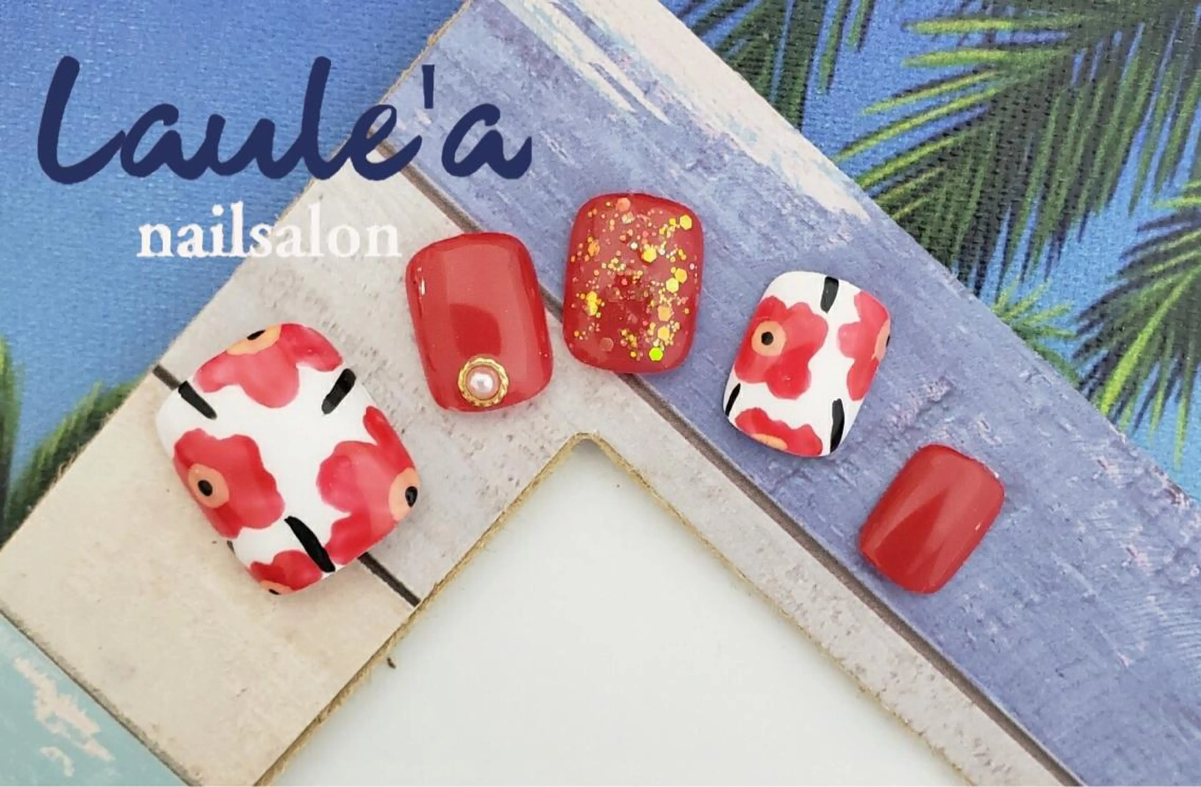 ネイル フットネイル Laule’a 昭島店のネイルデザイン
