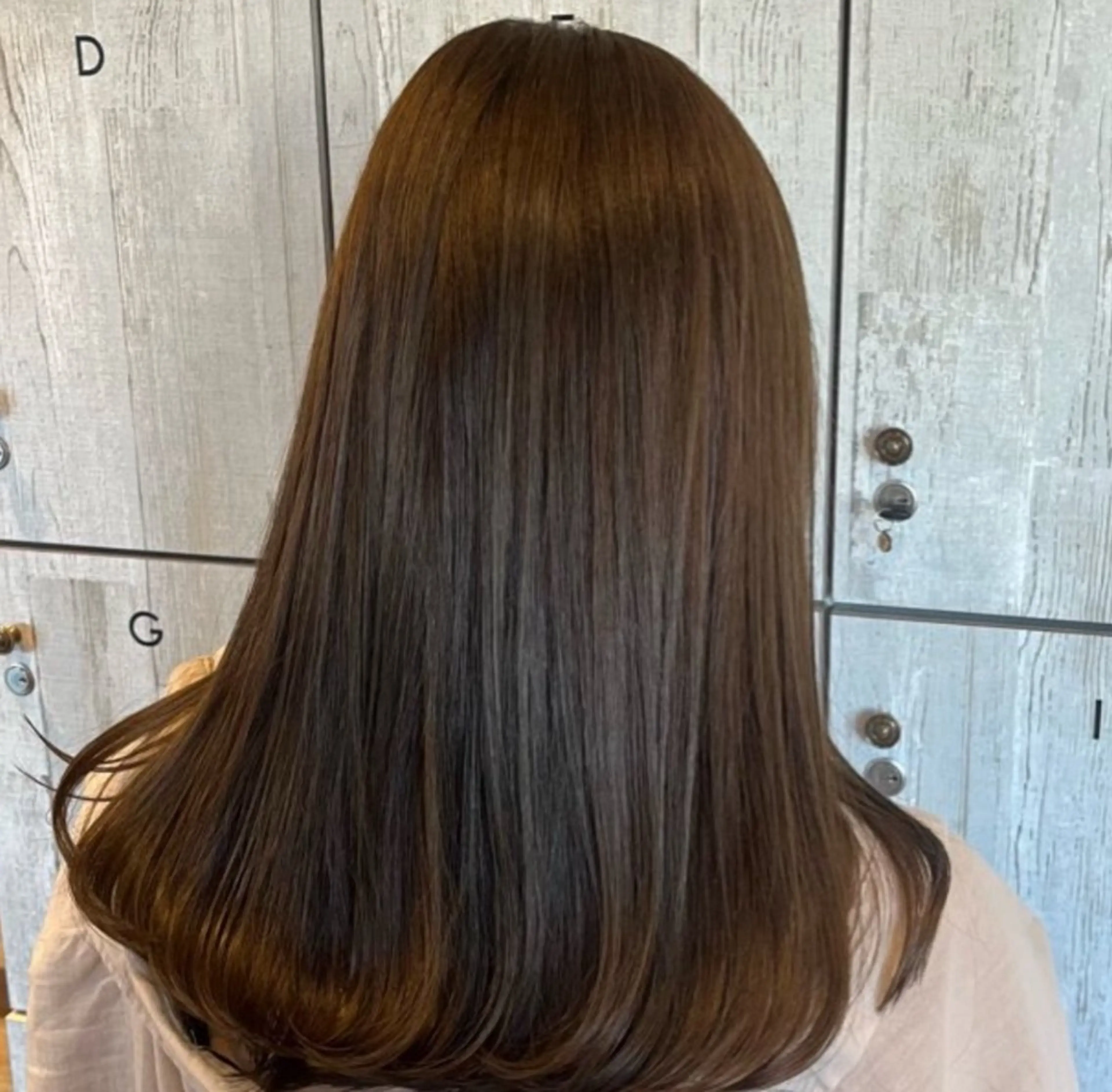 ロング カラー カット ヘアカラー 透明感カラー/ くびれヘア/ユウユのヘアスタイル