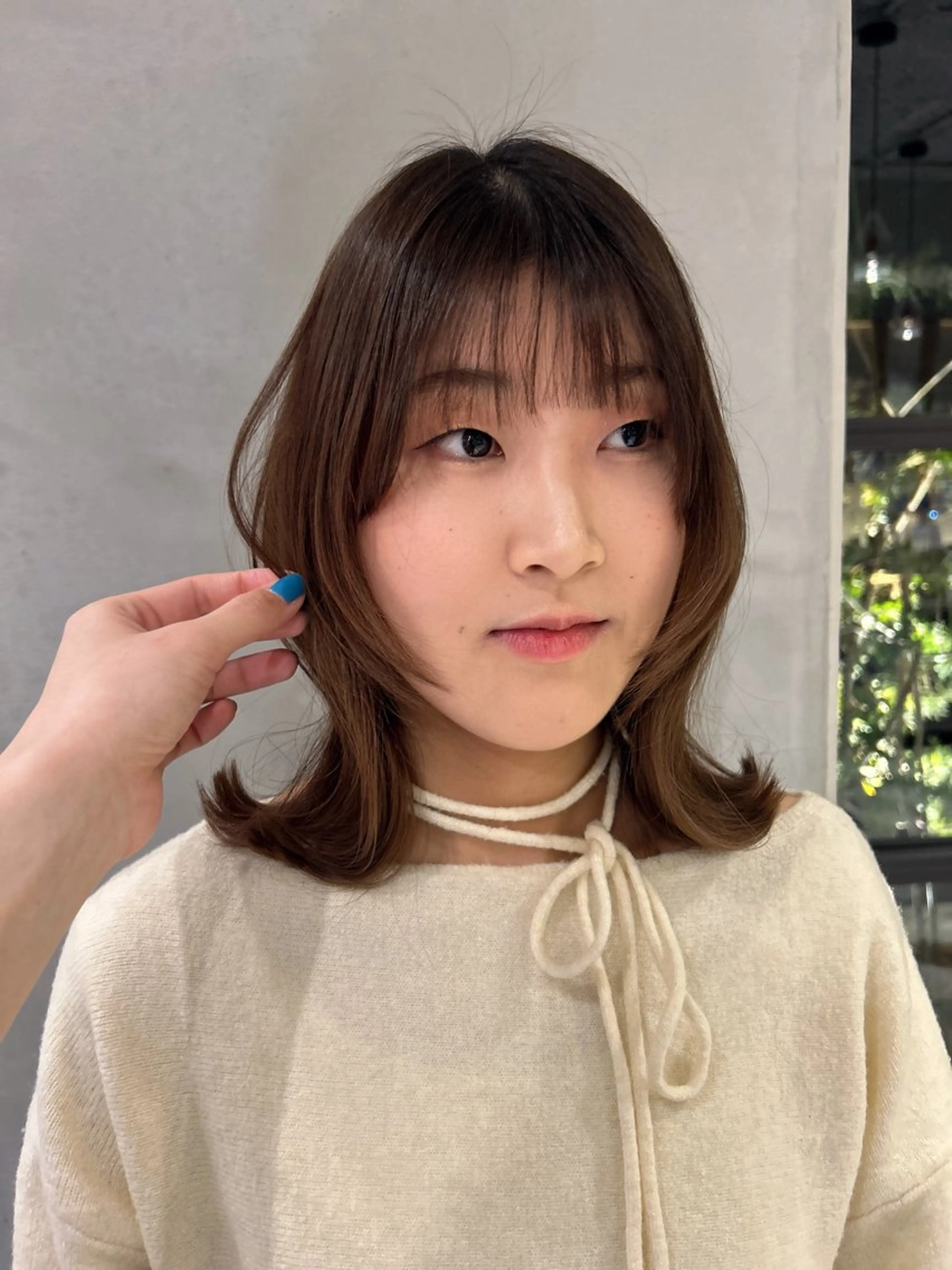 ミディアム レイヤーカット liberal所属・🧦 miyu/石橋阪大前のヘアスタイル