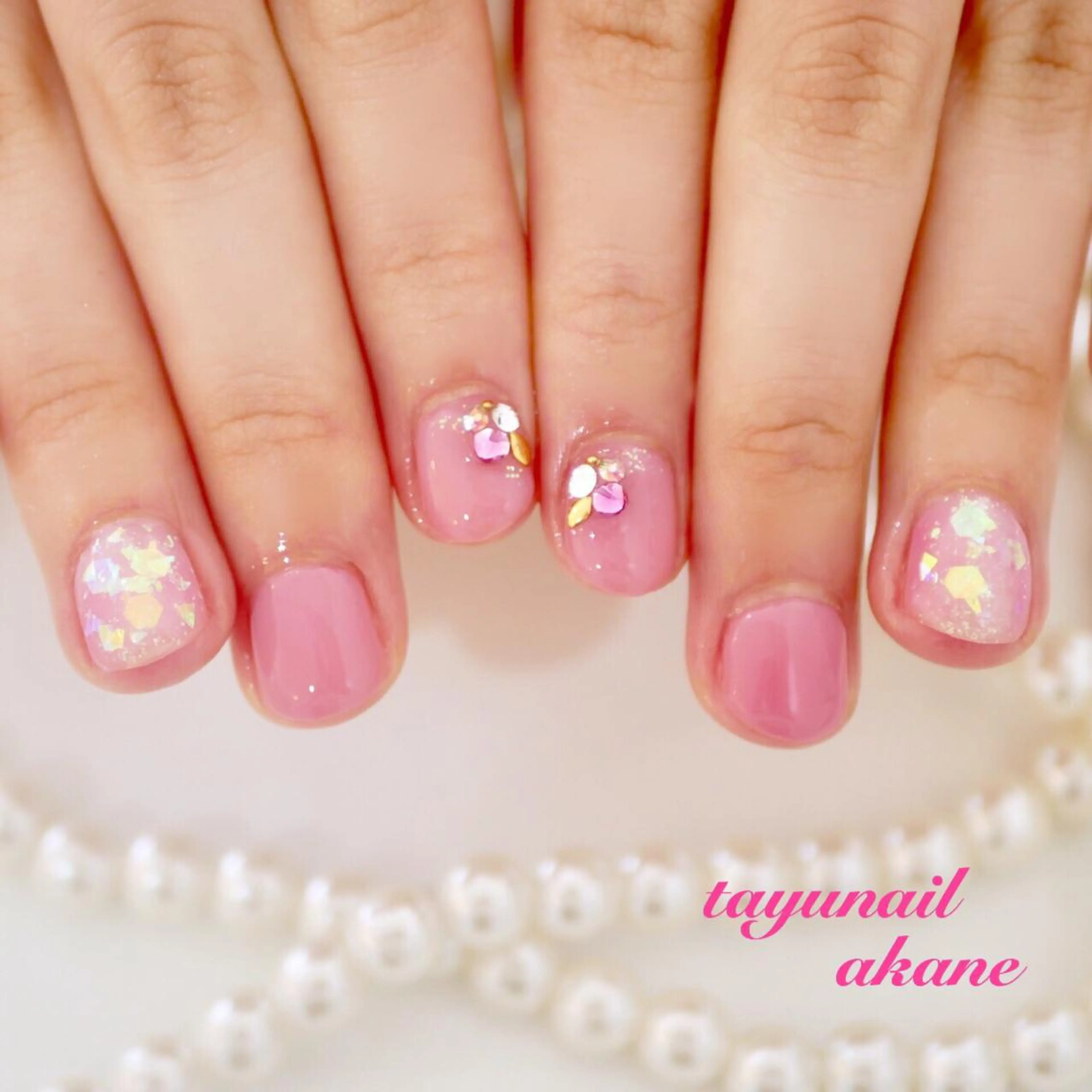 ネイル ネイルサロン・ネイルスクール　たゆnail所属・ネイルサロン 【たゆnail】のネイルデザイン