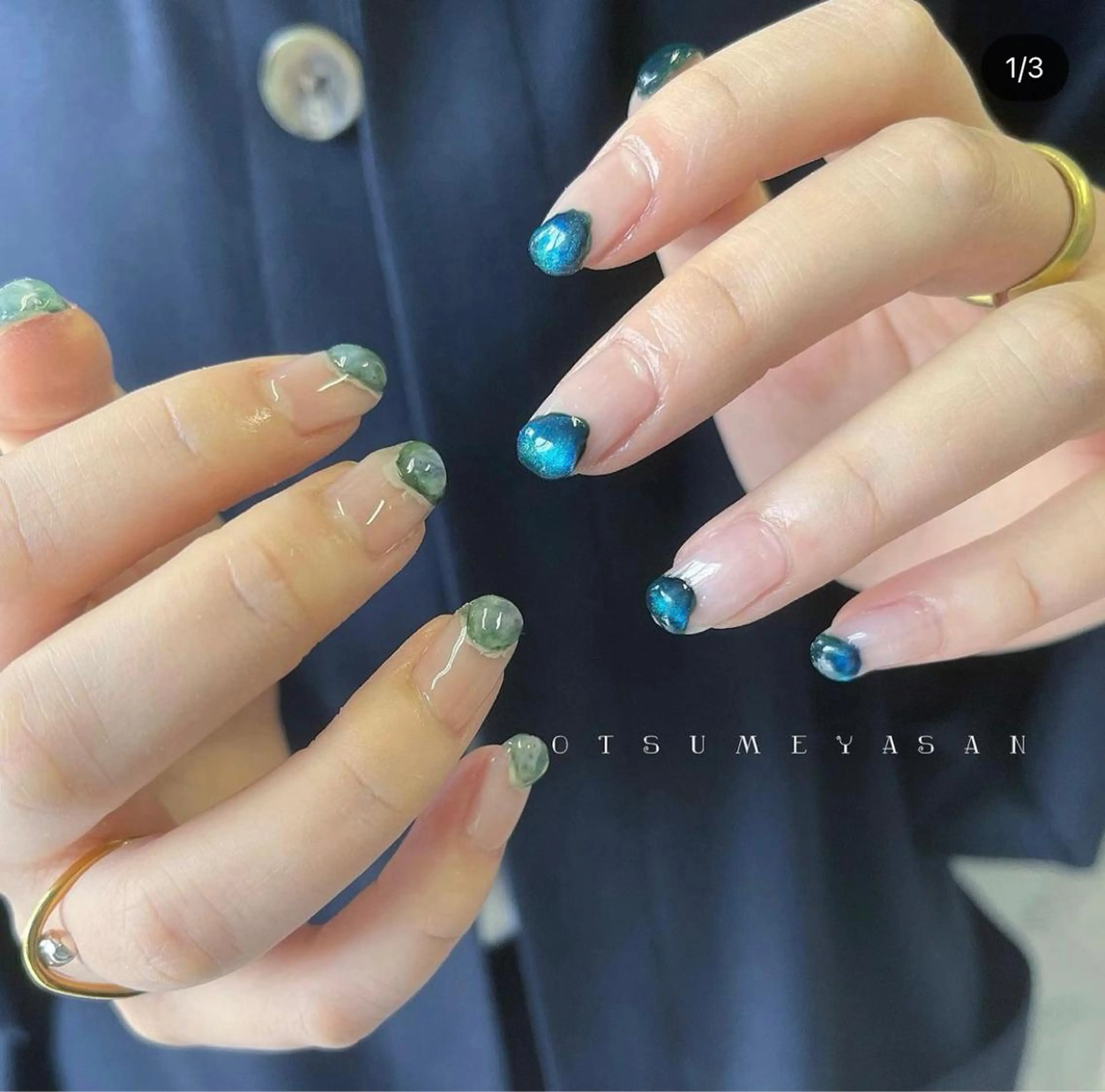 ネイル otsumeyasan所属・わたなべ ちかのネイルデザイン