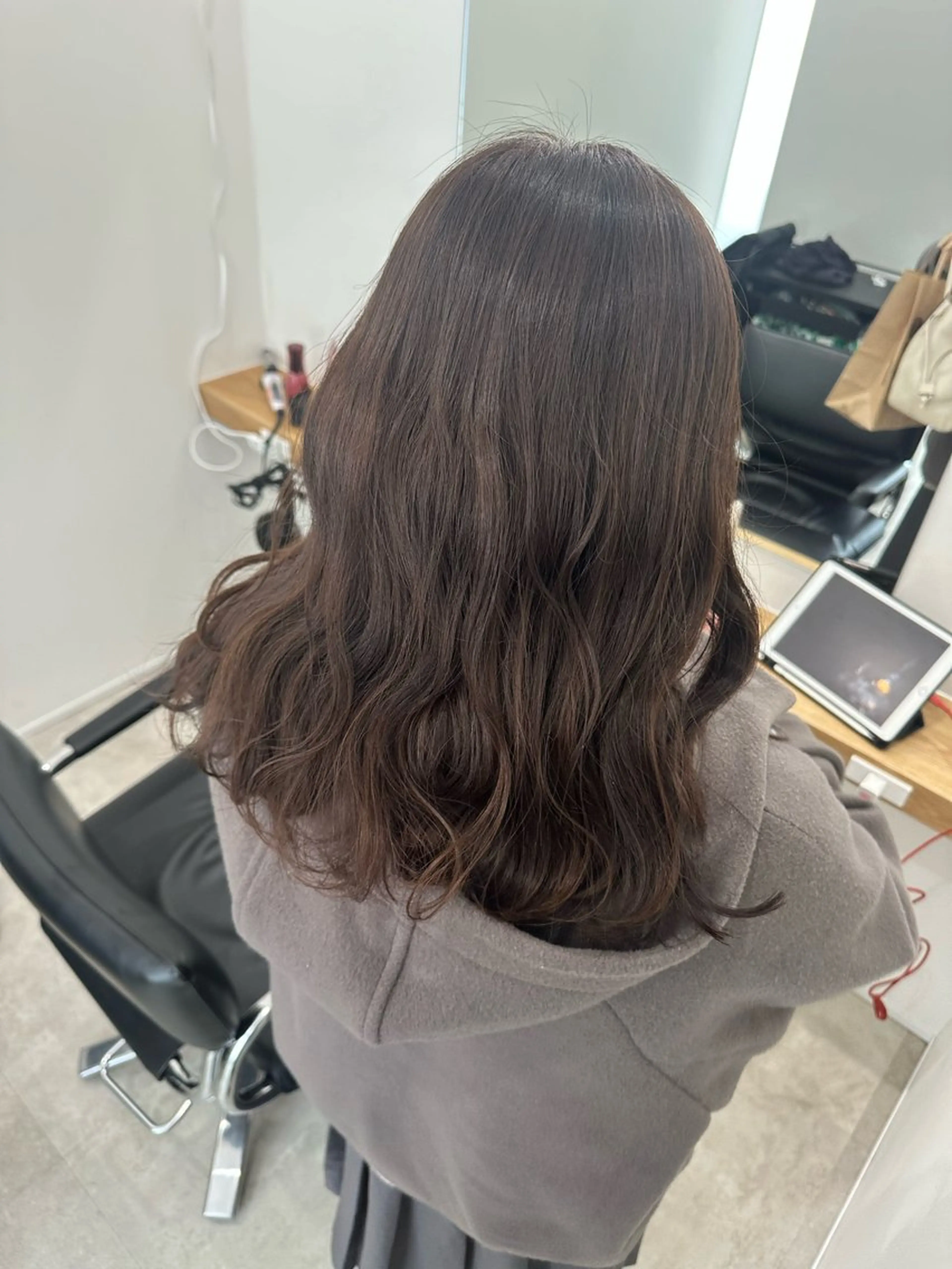 セミロング カラー ヘアセット/艶カラー 💐nao.のヘアスタイル