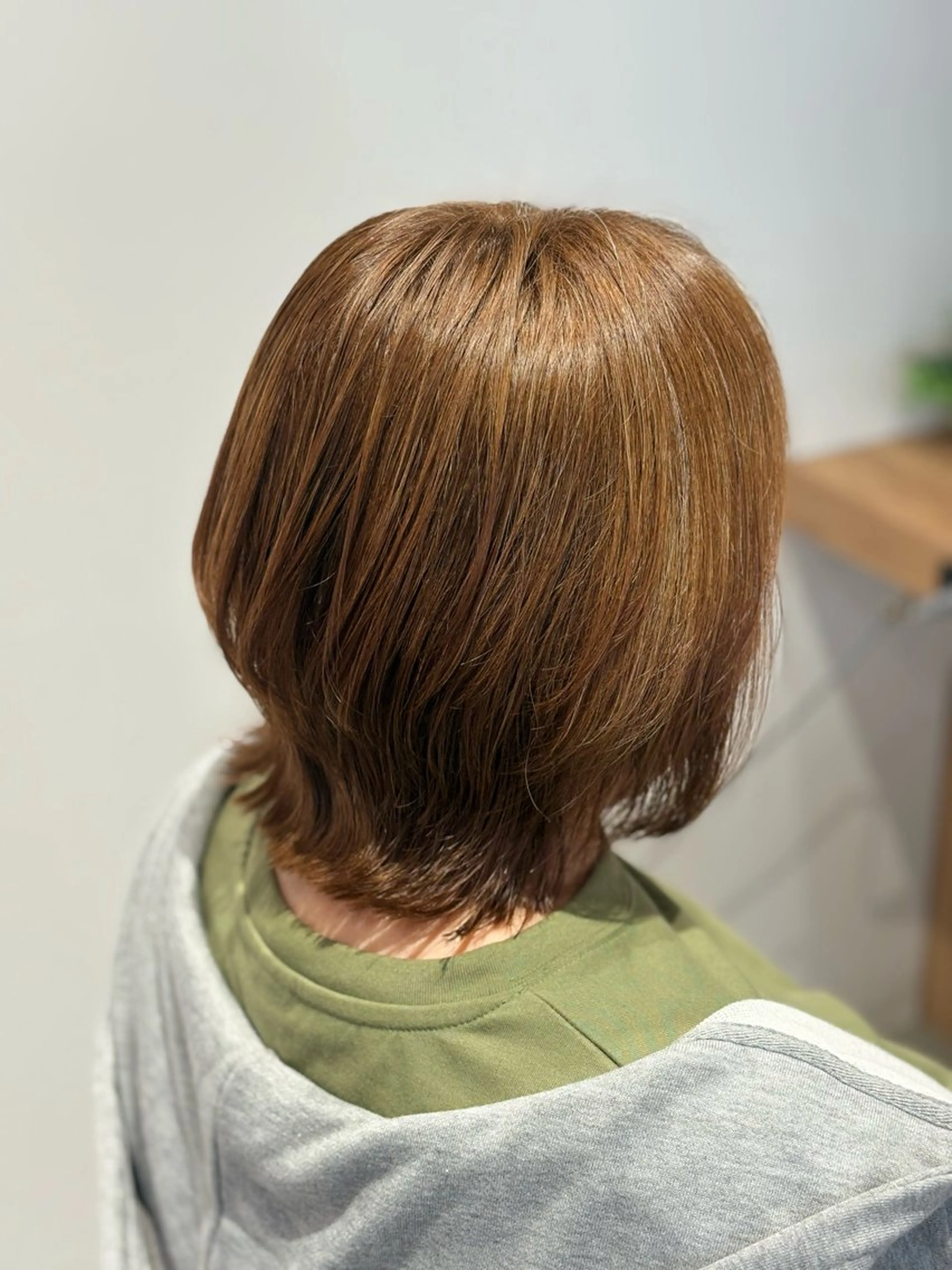 ミディアム カット ヘアカラー SHEART所属・sheart _shinaのヘアスタイル