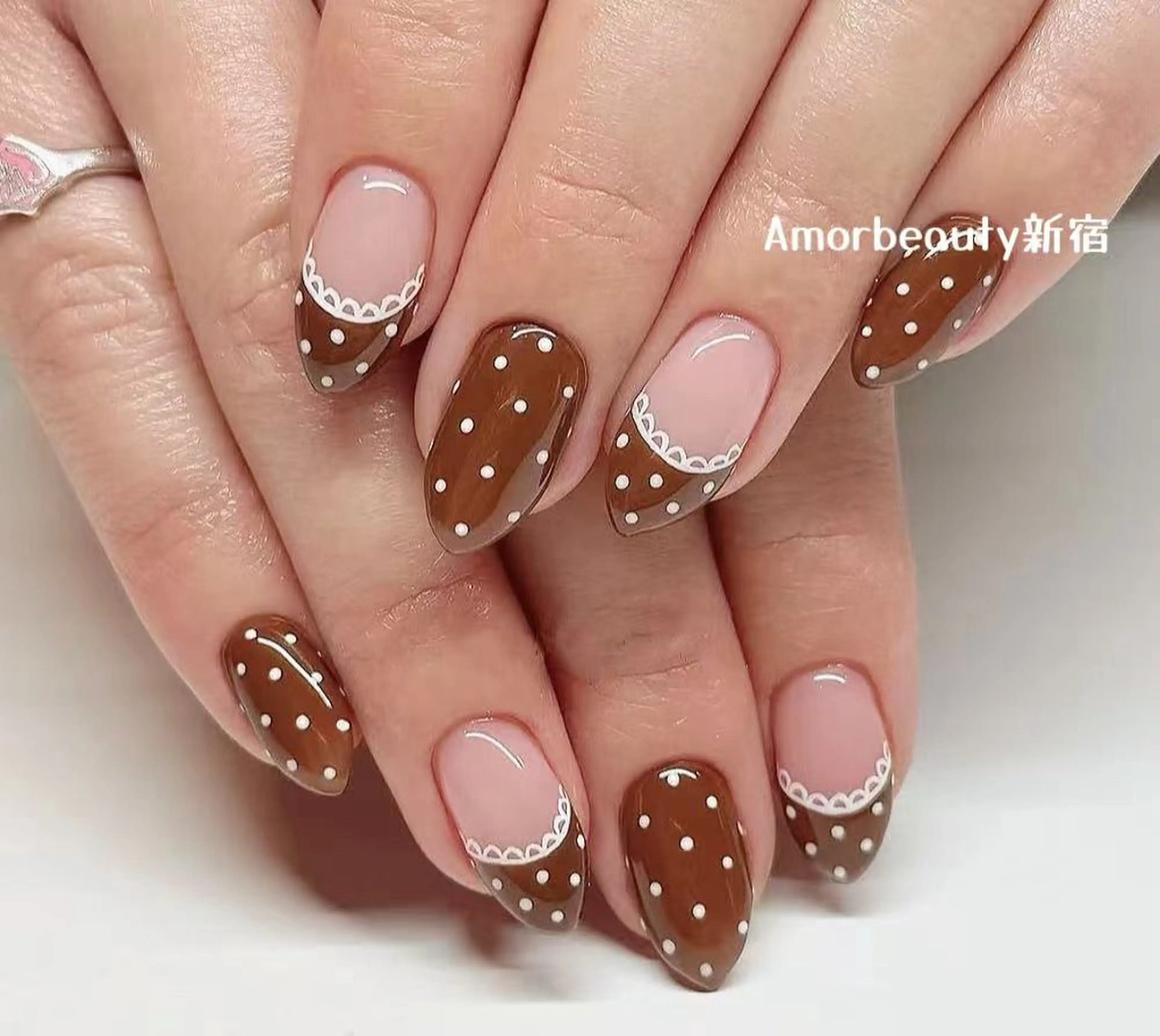 ネイル ハンドネイル ハンドケア Ui_Amor (パラジェル)のネイルデザイン