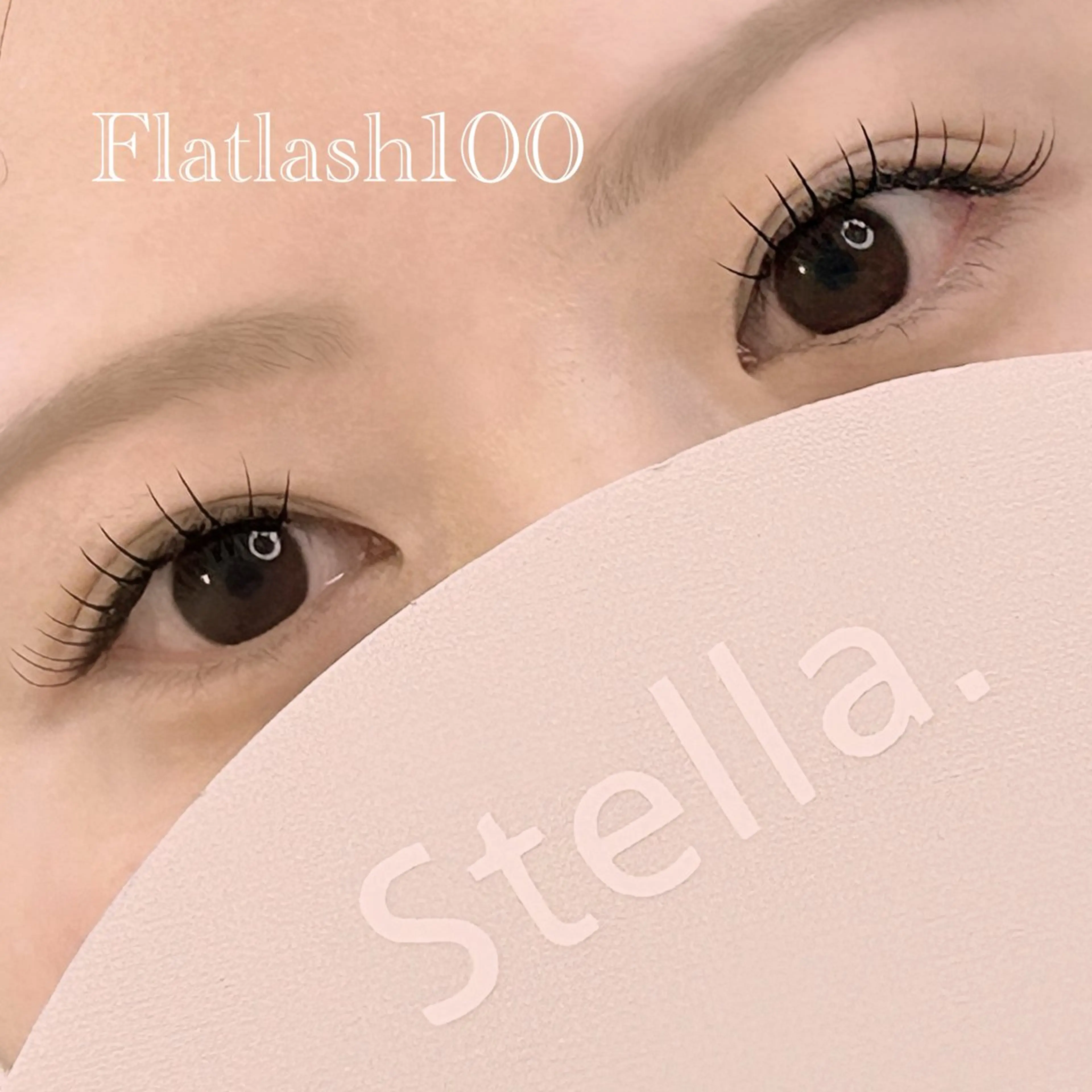 マツエク・マツパ フラットラッシュ Stella.✨ Ikedaのマツエク・マツパデザイン