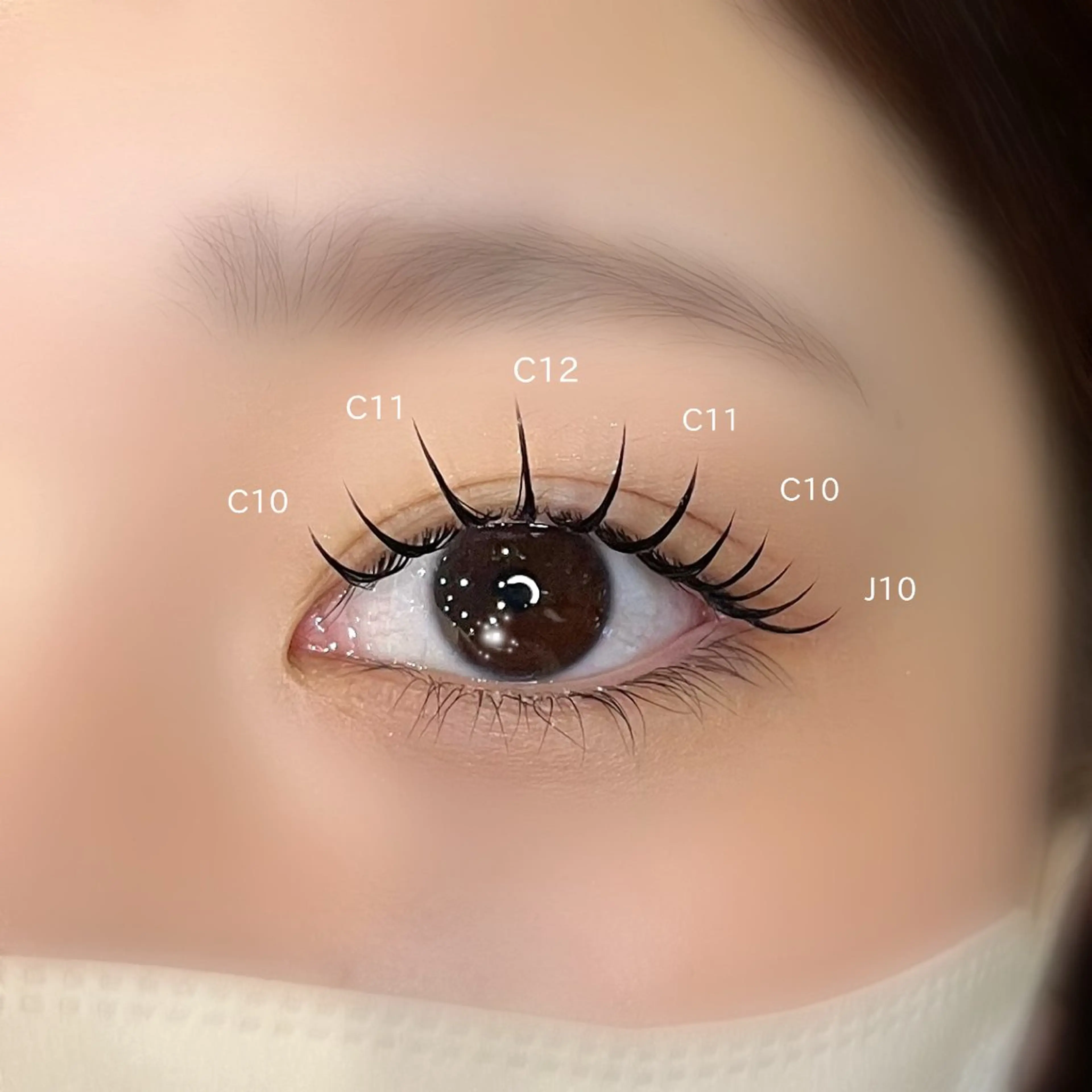 マツエク・マツパ EYE&NAIL M / 蝦名🌛⋆゜のマツエク・マツパデザイン