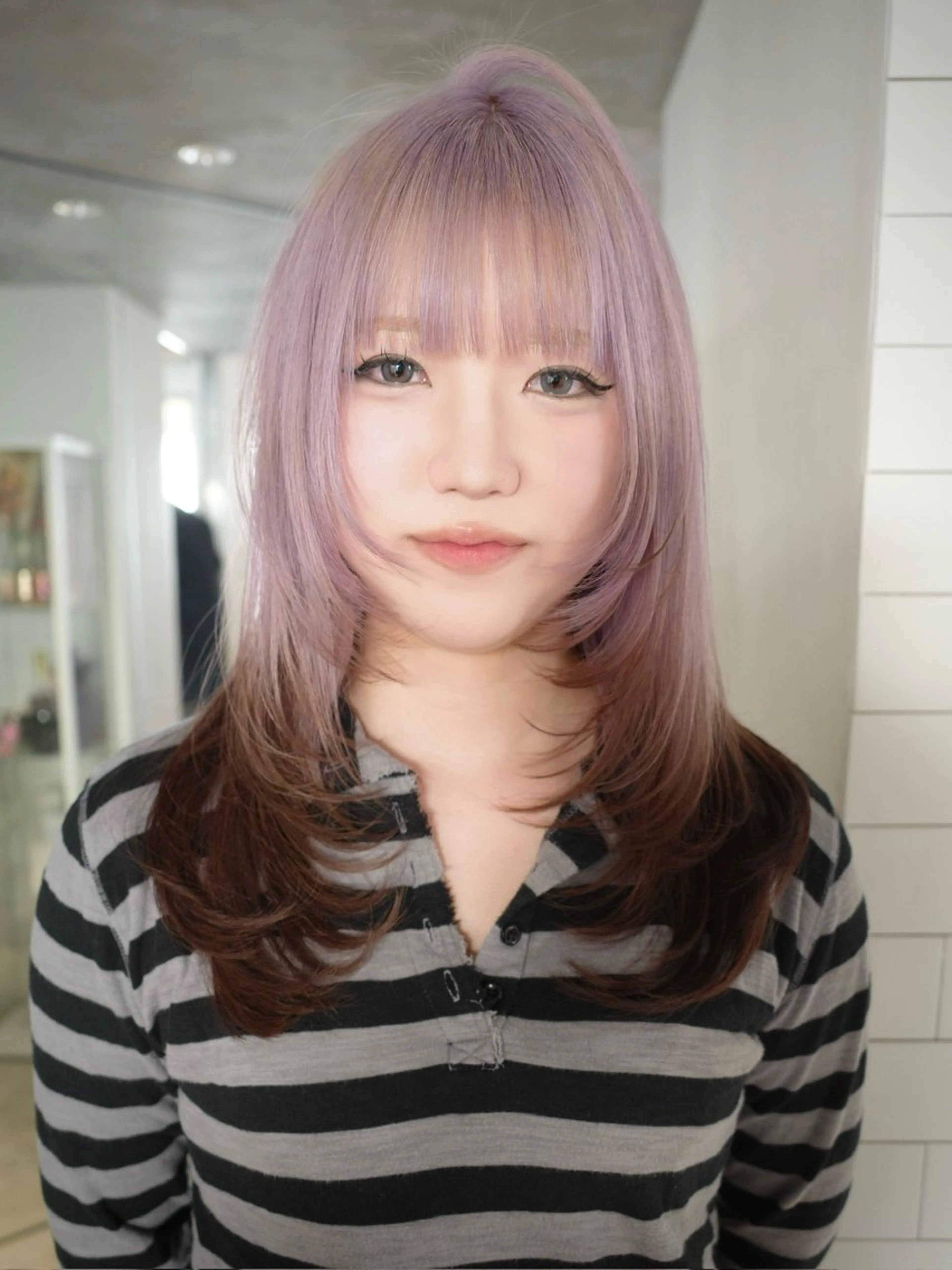 カラー 原宿/ハイトーン ⭐︎airi⭐︎のヘアスタイル