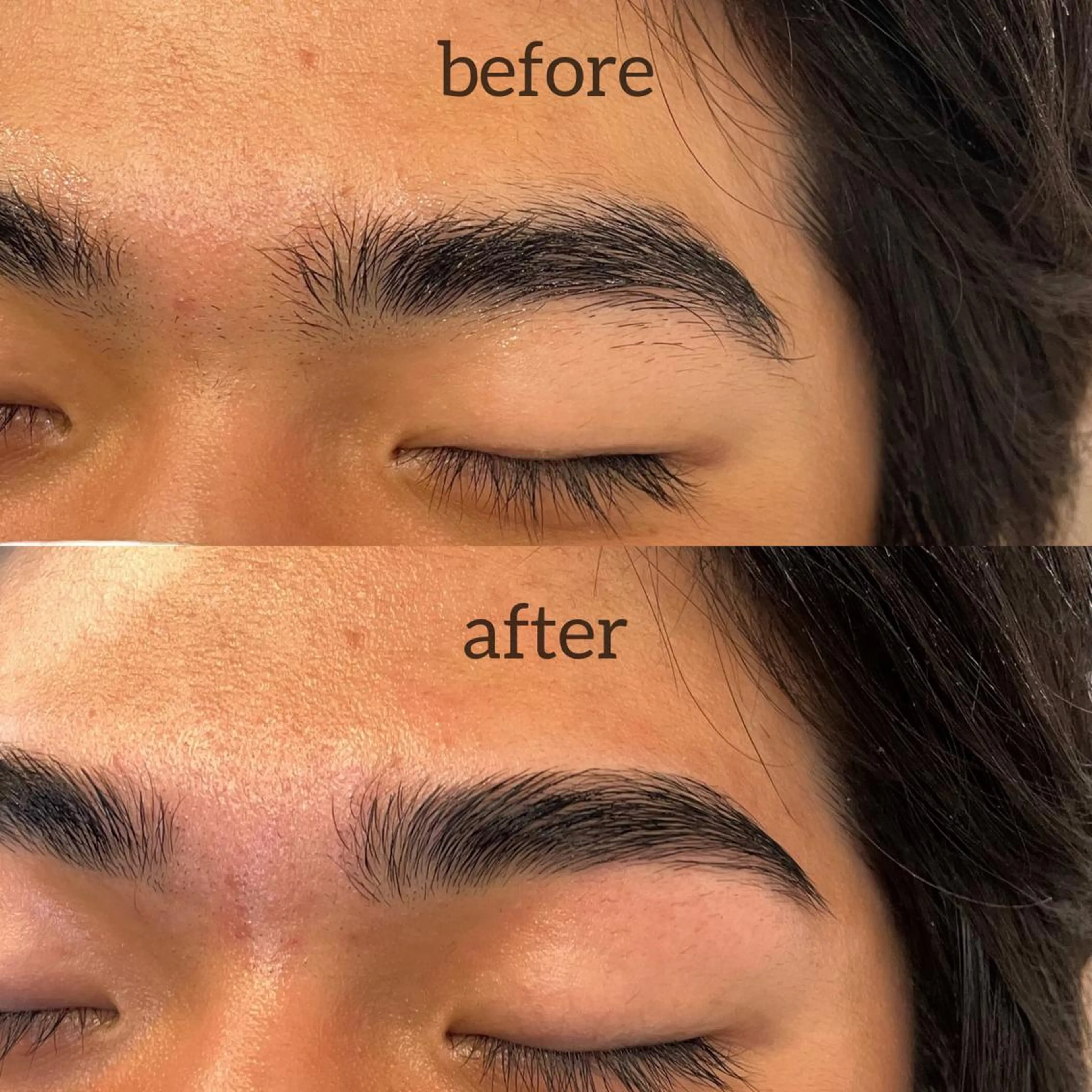 アイブロウ ハリウッドブロウリフト HANAE (diamant)のマツエク・マツパデザイン