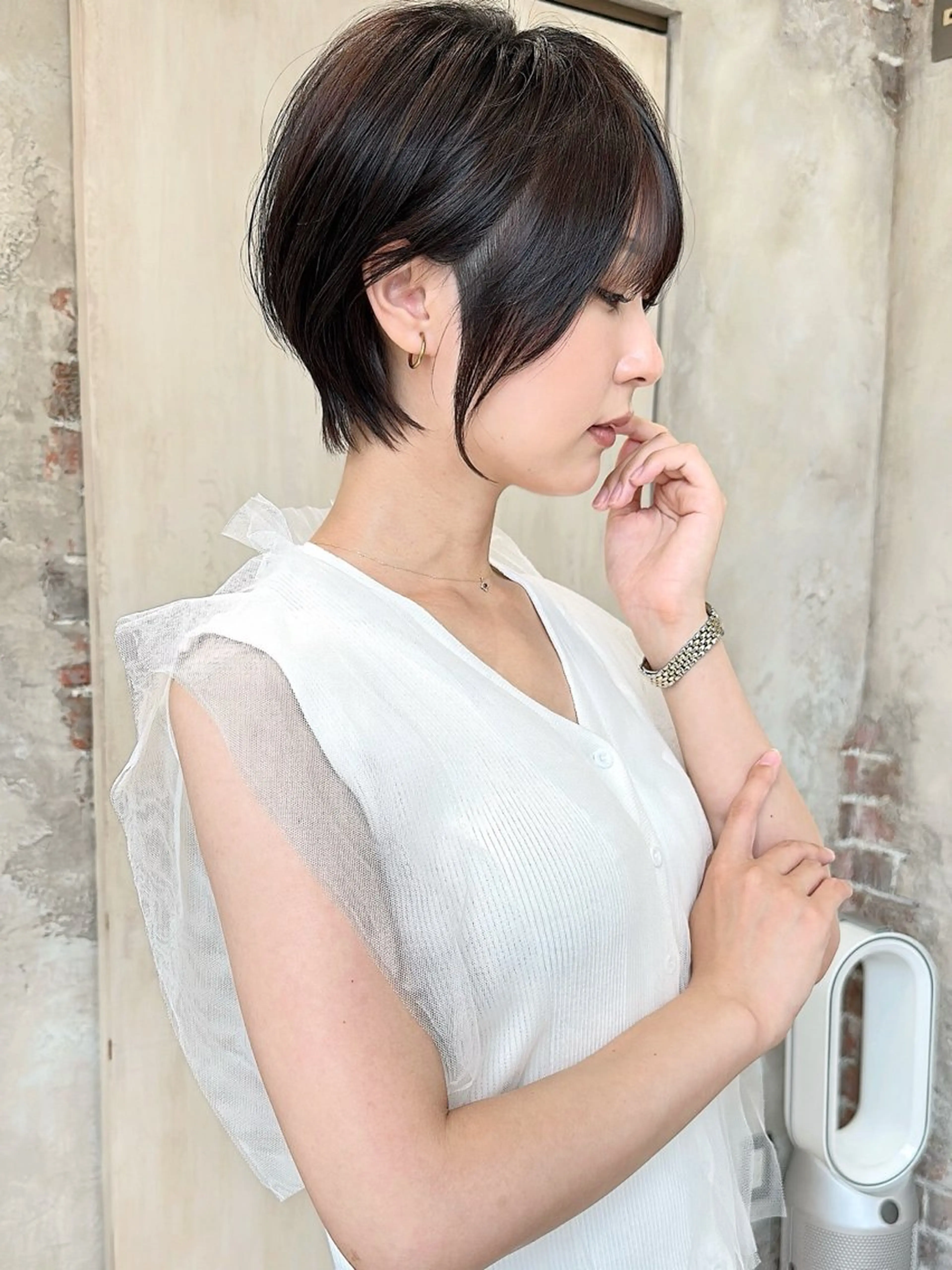 ショート カラー ショートボブ ボブ 似合わせカット ショートヘア 小顔カット カット ヘアカラー トリートメント ショート、ボブの神✨ 峯朋也✂︎✨のヘアスタイル