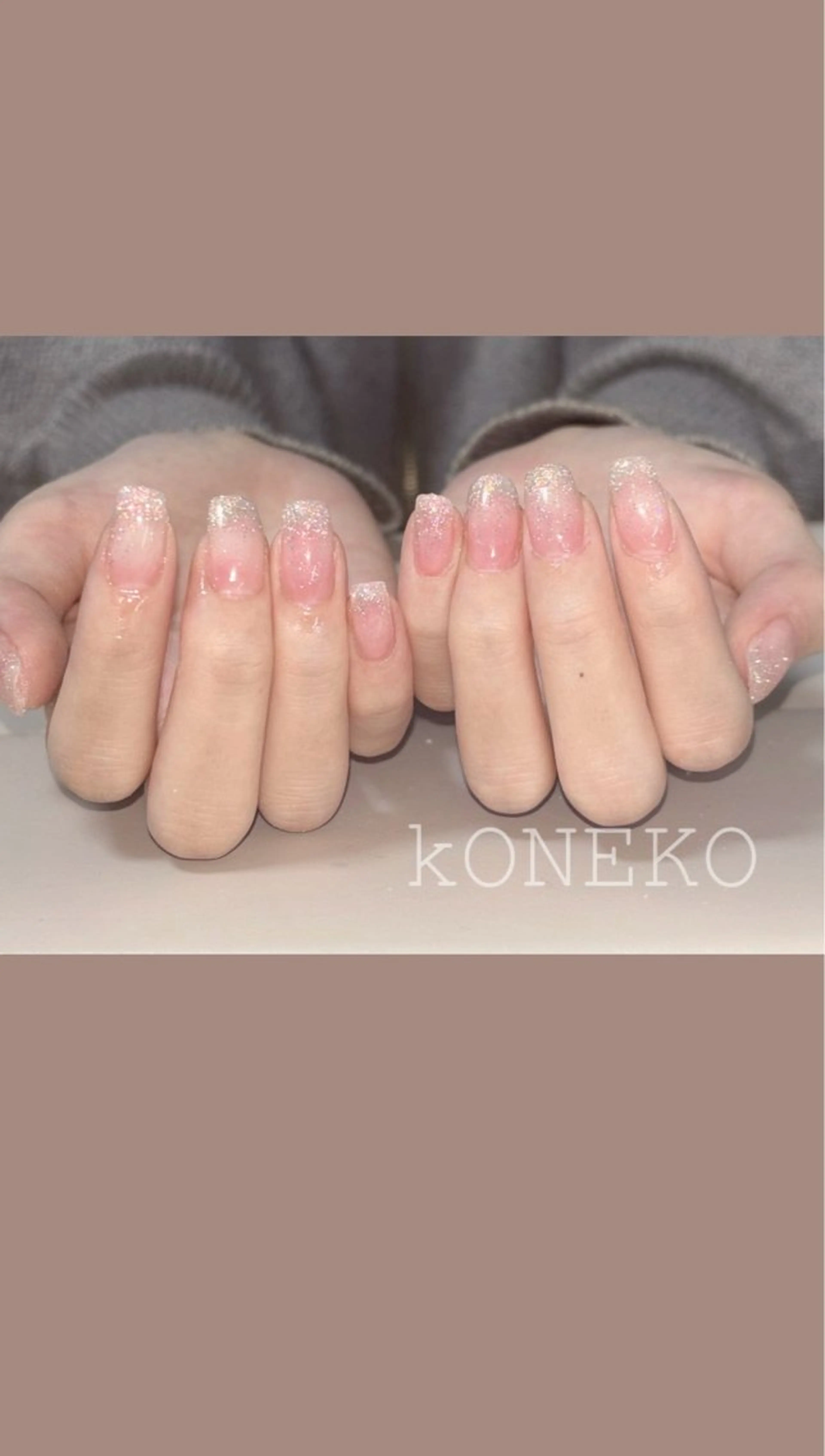 ネイル ハンドネイル コネコネイルサロン モデル用のネイルデザイン