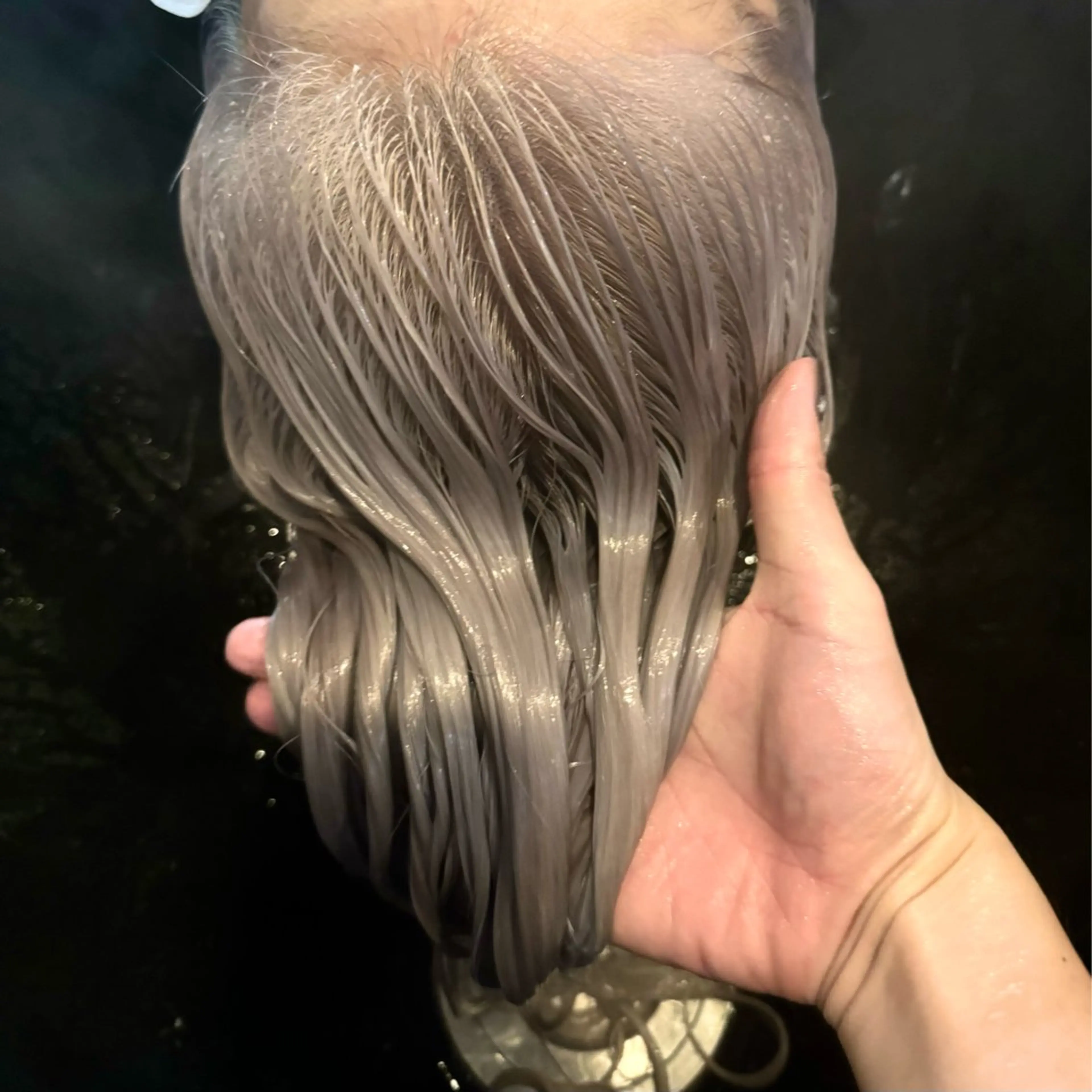 ロング カラー トリートメント コイデ リュウセイのヘアスタイル