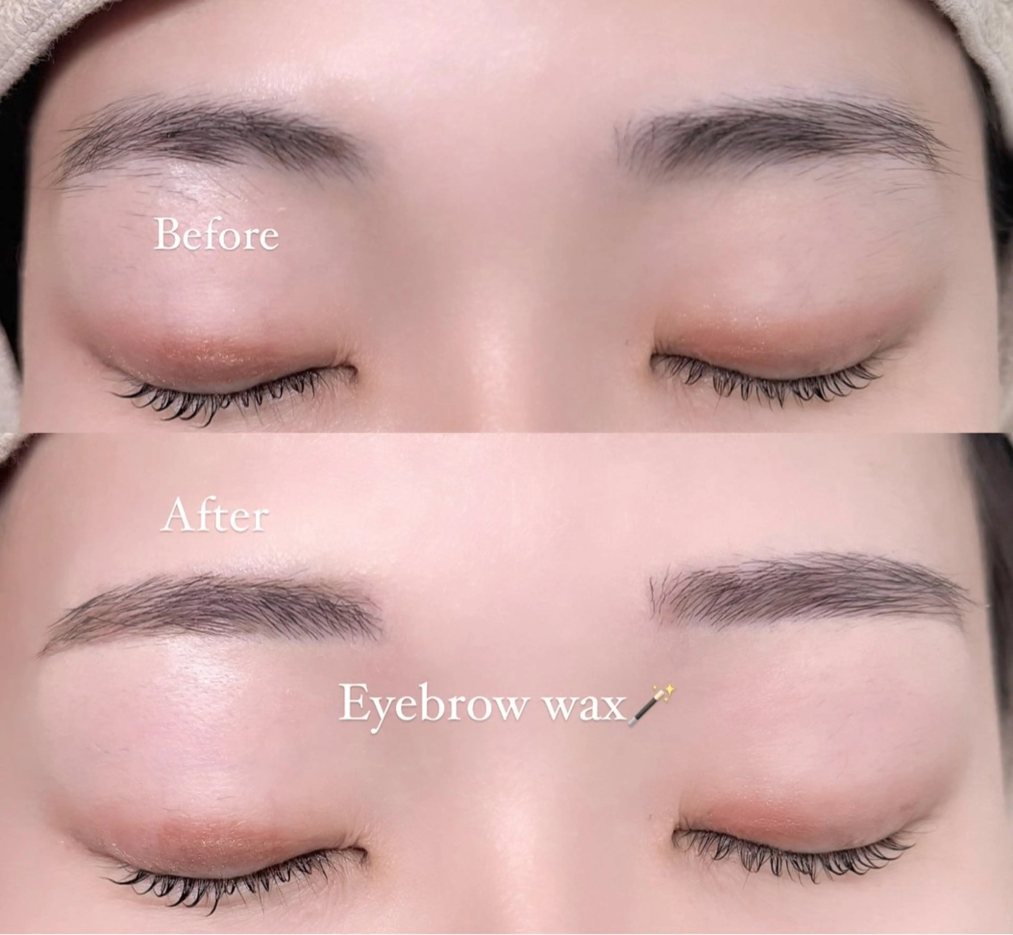 【新規／当日限定✨】美眉スタイリング（眉毛wax/間引き/メイク込み）の写真