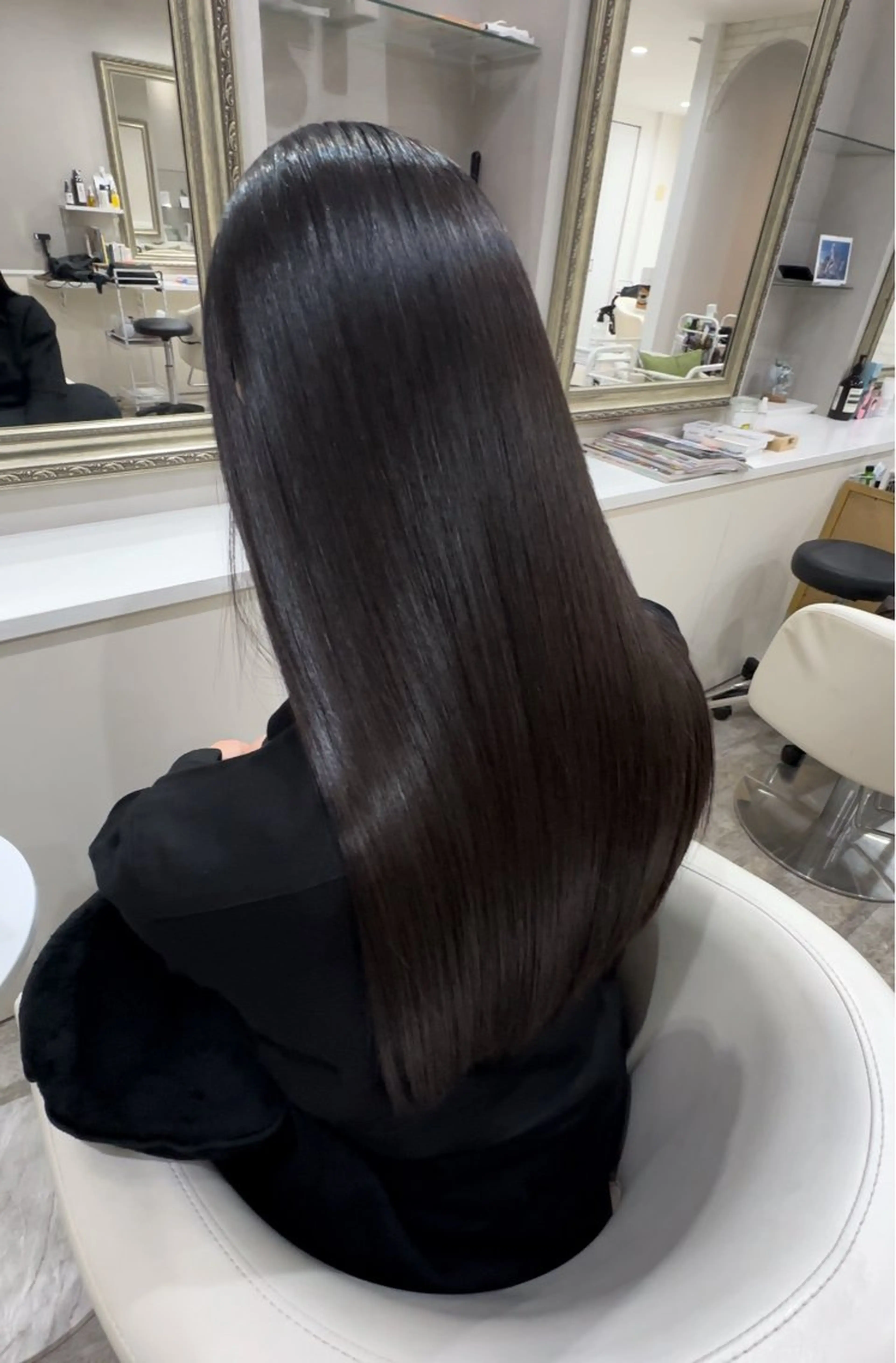 ロング 縮毛矯正 縮毛矯正 【TAKAYA】🌸 縮毛矯正専門店のヘアスタイル