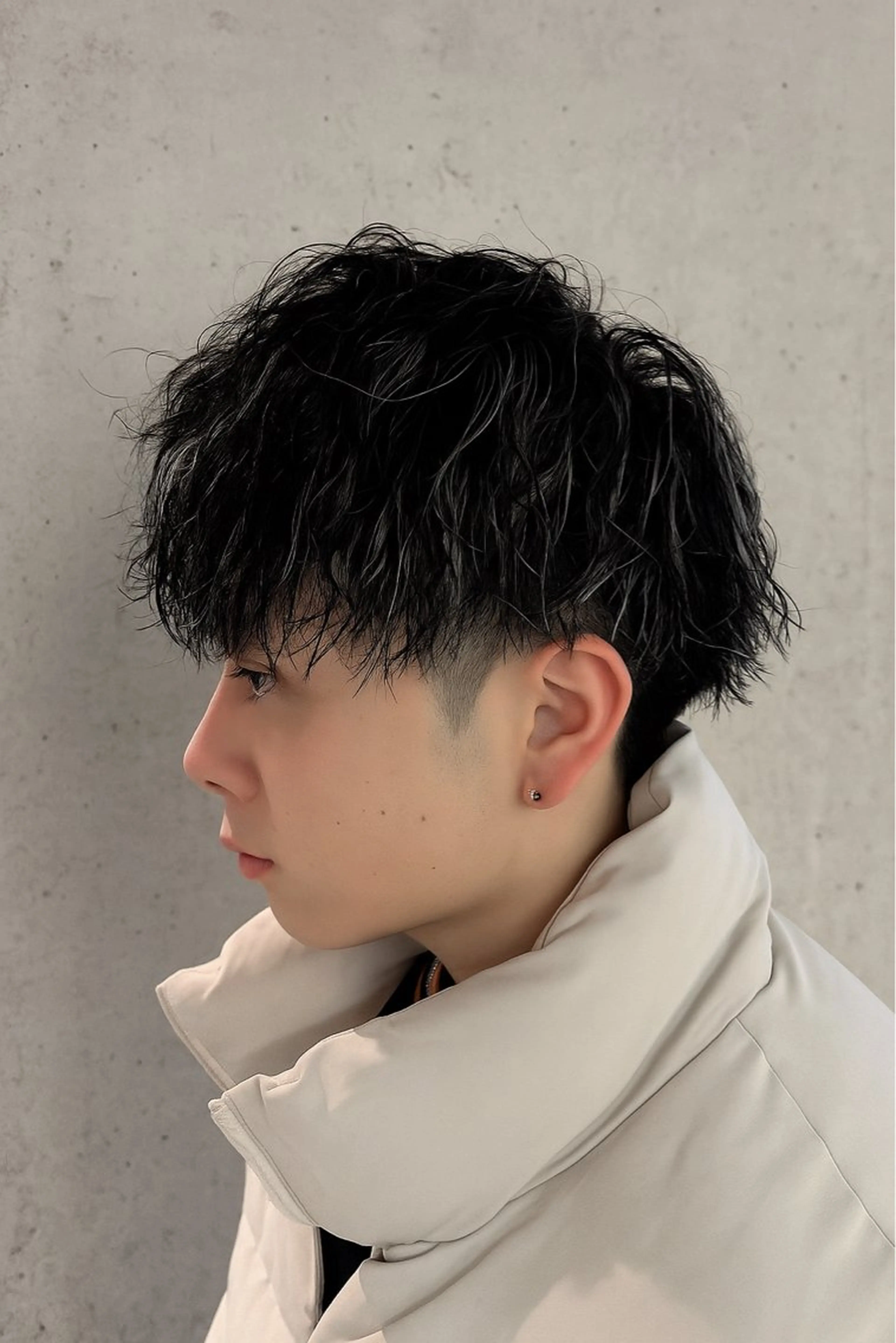 メンズ 朝野 錬のヘアスタイル