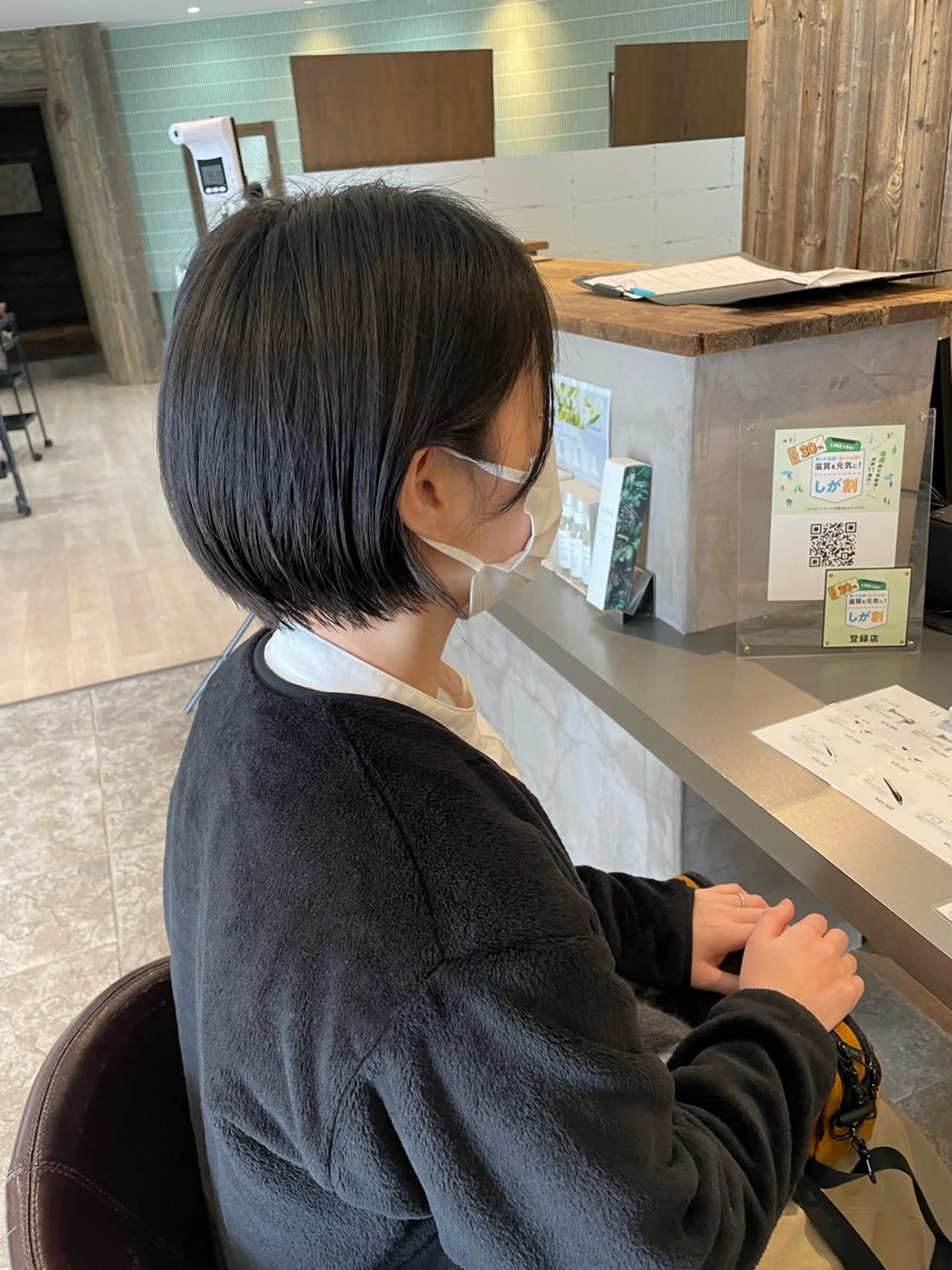 ショート カット hair'sBEAU LiEn所属・山本 愛永のヘアスタイル