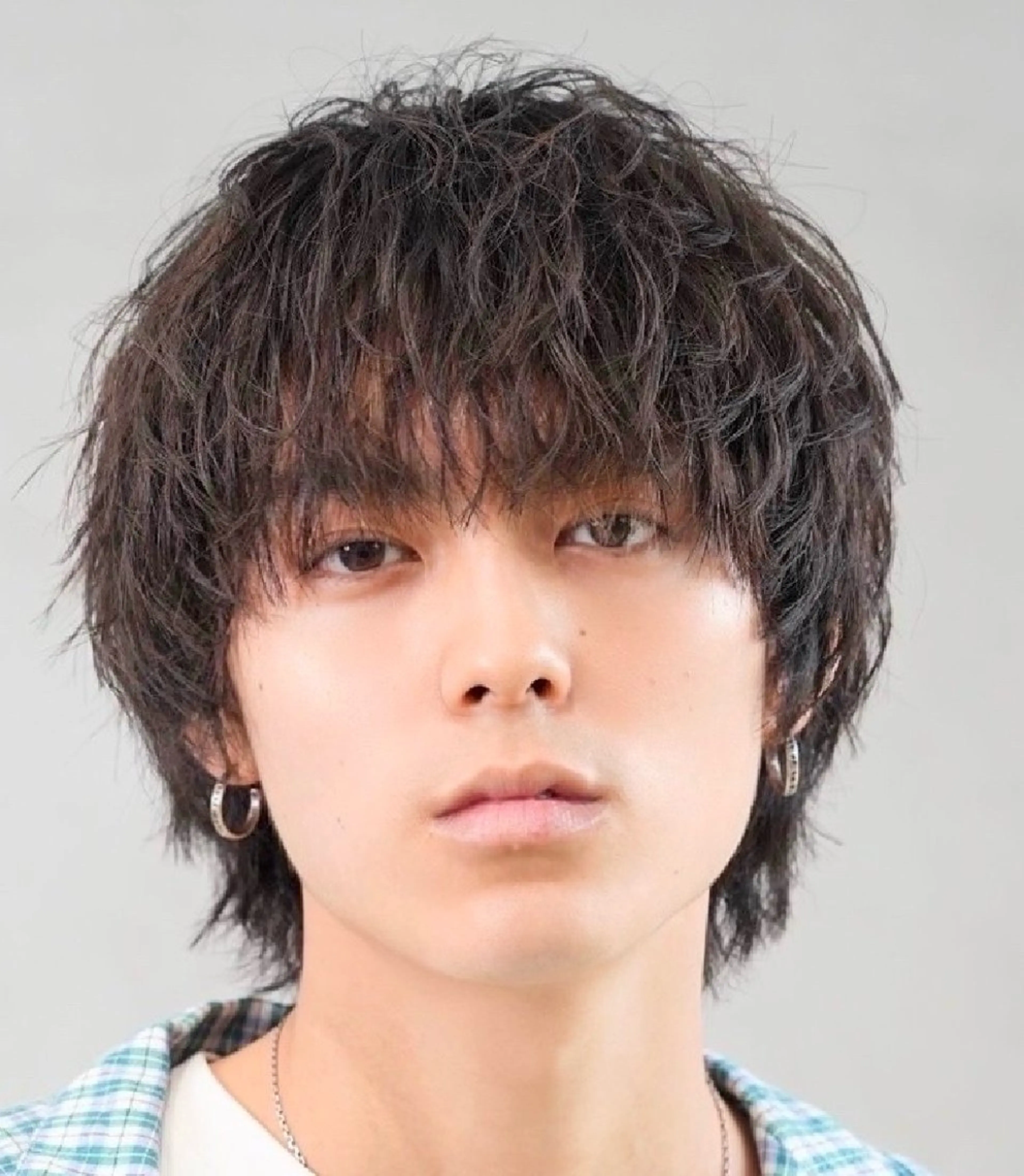 パーマ メンズ センターパート マッシュ メンズパーマ プードルパーマ メンズツイストパーマ カット パーマ トリートメント 仙台フェザーパーマ/ fifth/遠藤楓雅のヘアスタイル