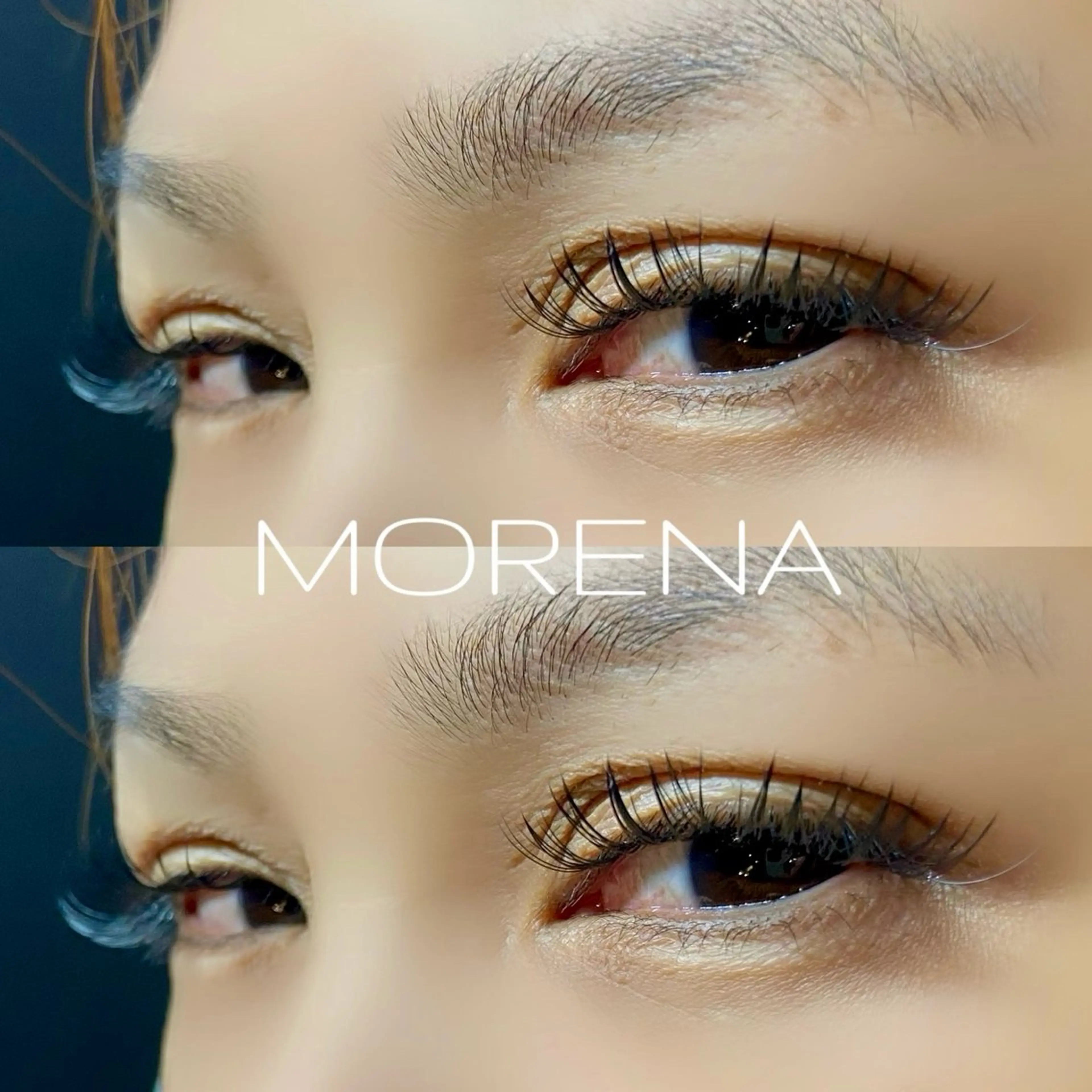 マツエク・マツパ 小顔eyelash MORENAのマツエク・マツパデザイン