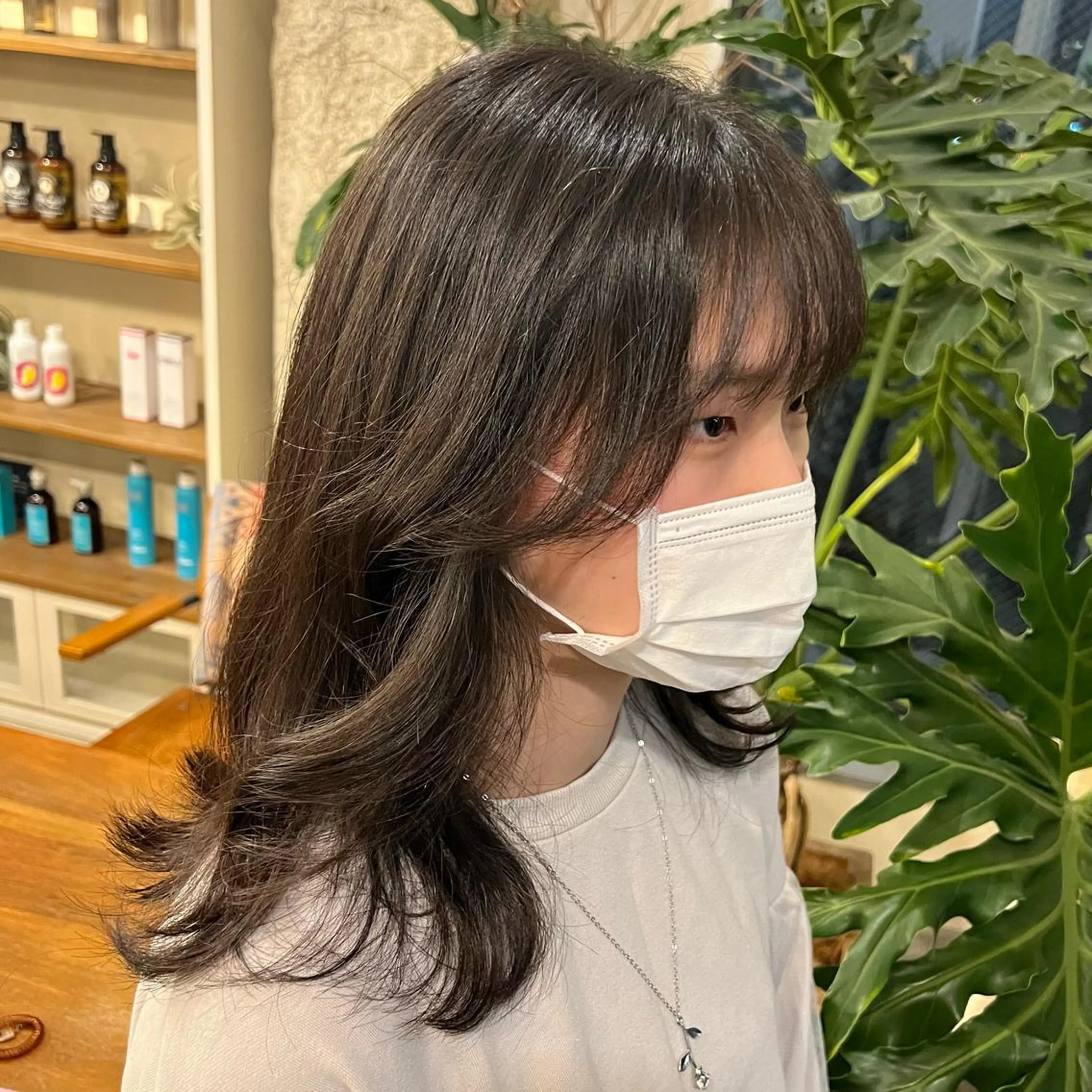 ミディアム Rino kanayama所属・Rino 金山 ／ 宮澤 萌のヘアスタイル