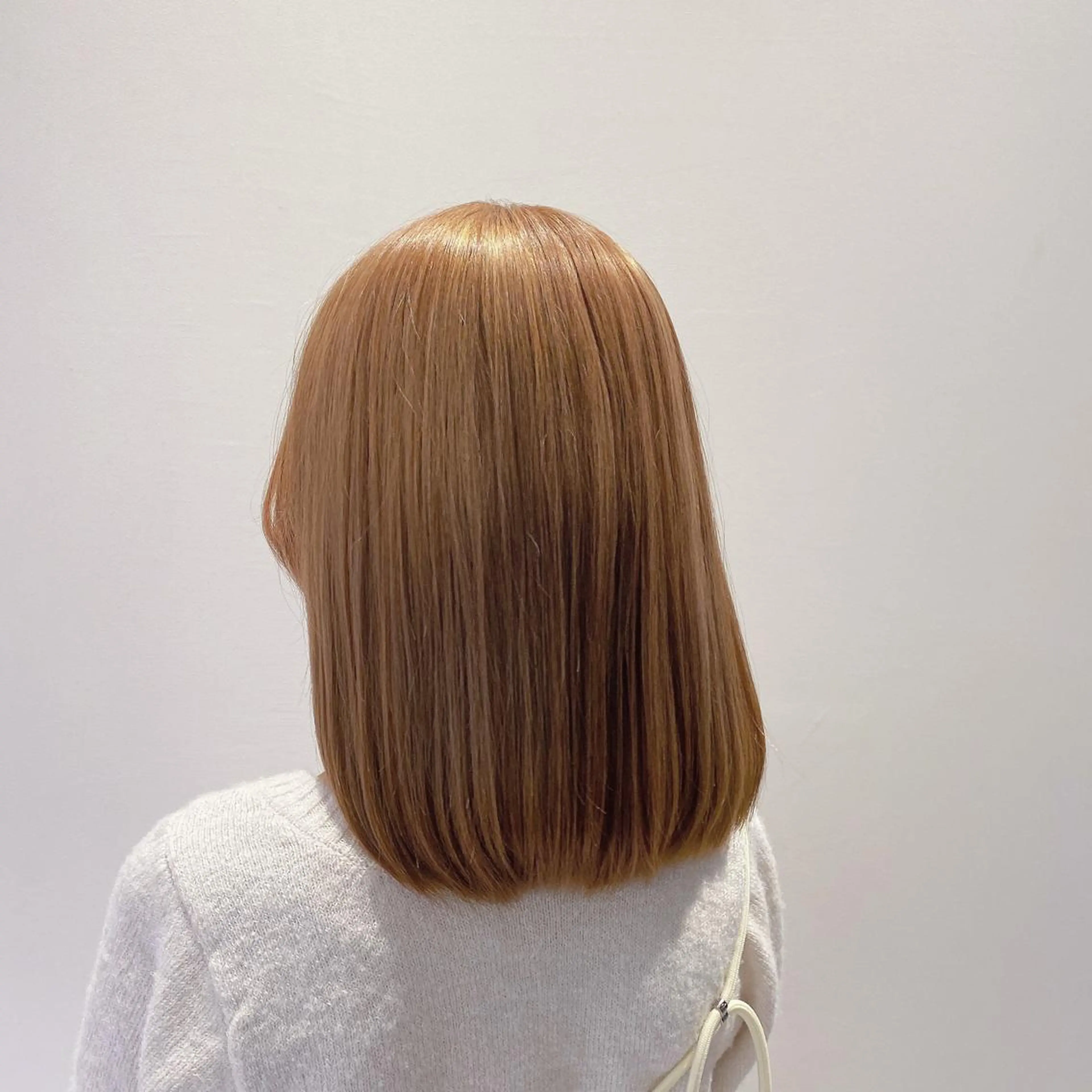 ミディアム カラー ヘアカラー トリートメント ベレーザ渋谷所属・🦋ハイトーン・髪質 改善🦋成嶋 朋希のヘアスタイル