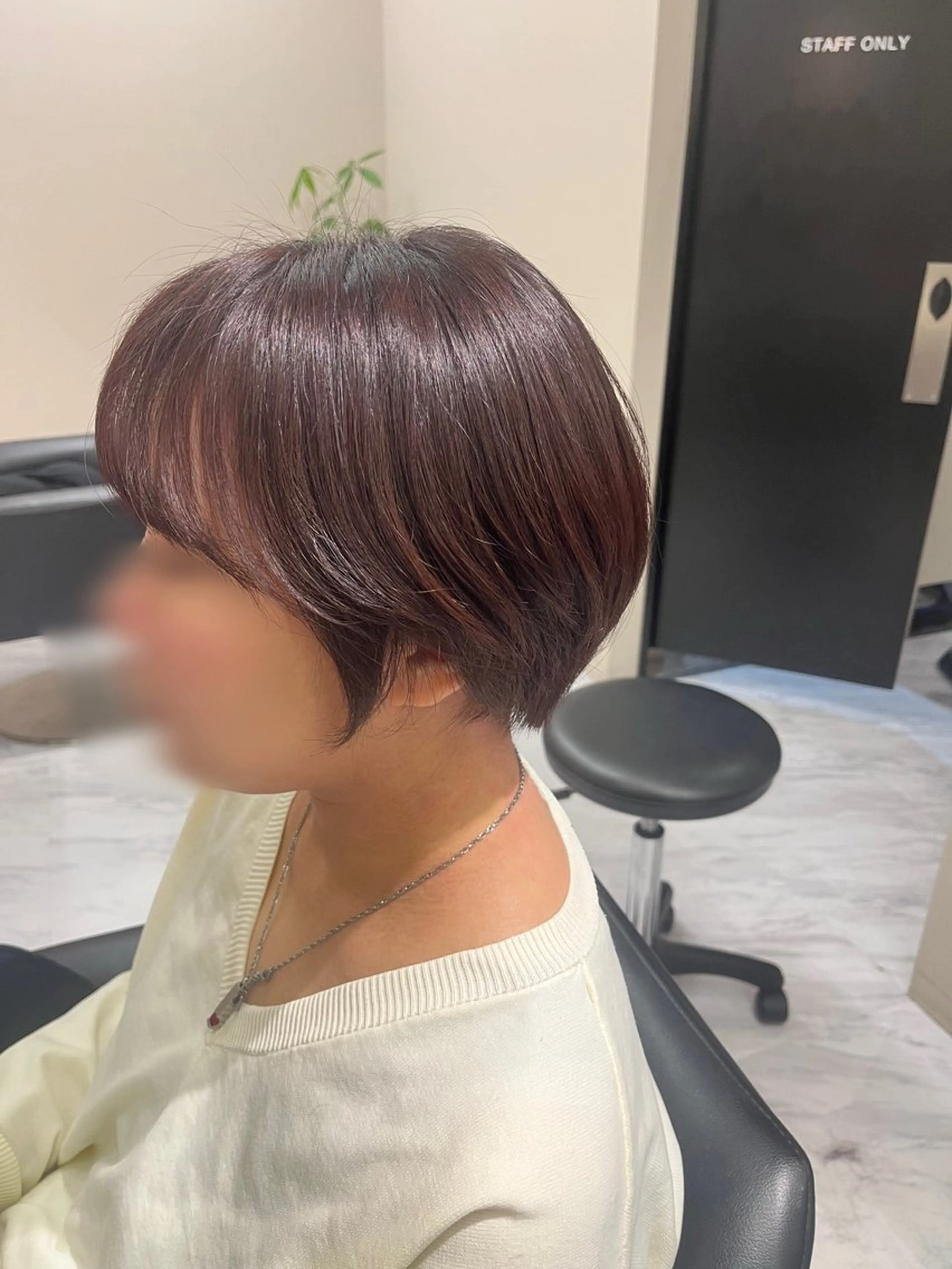 ショート 診断/伏見/伊藤 桃花のヘアスタイル