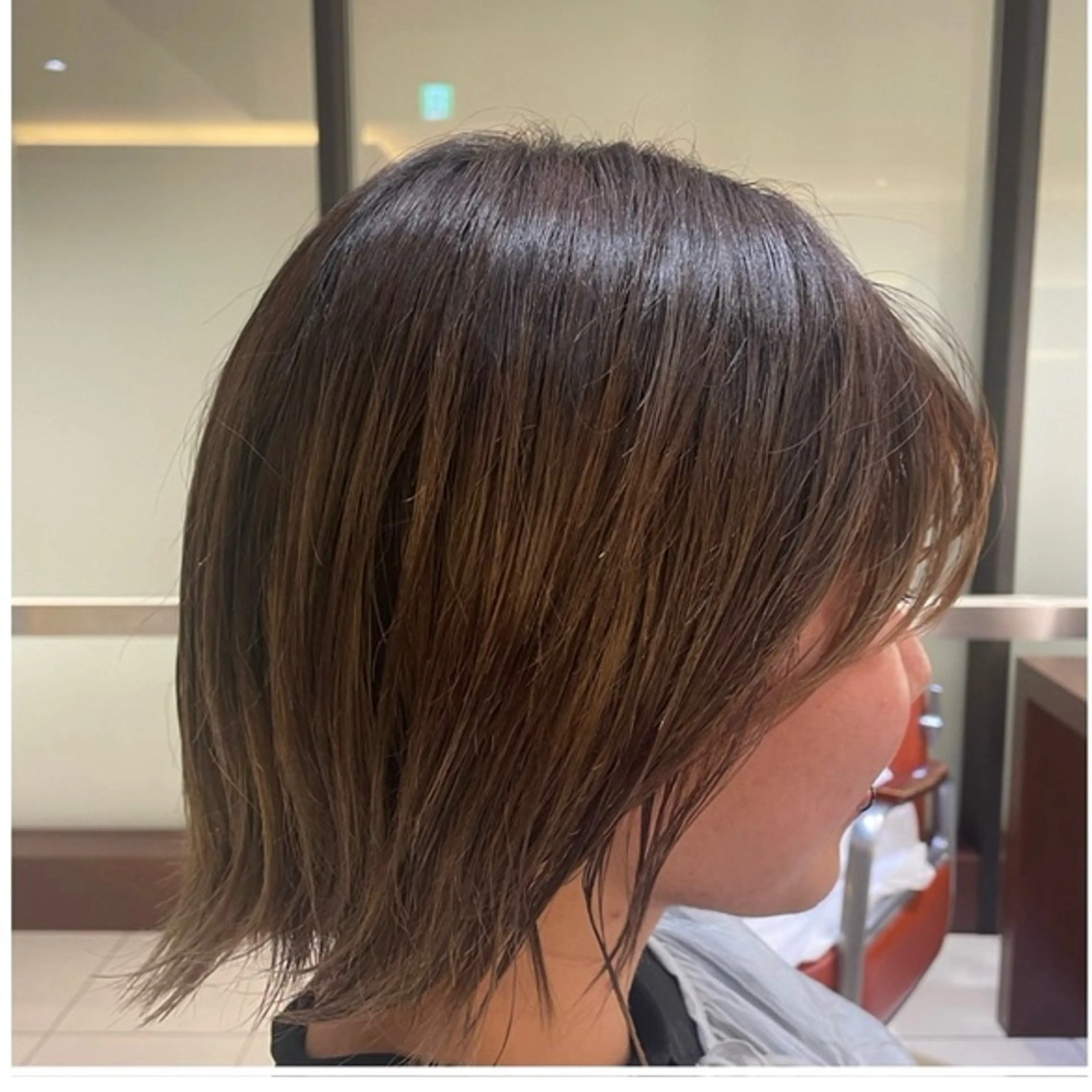 ショート 伸ばしかけ WACHI AYATOのヘアスタイル