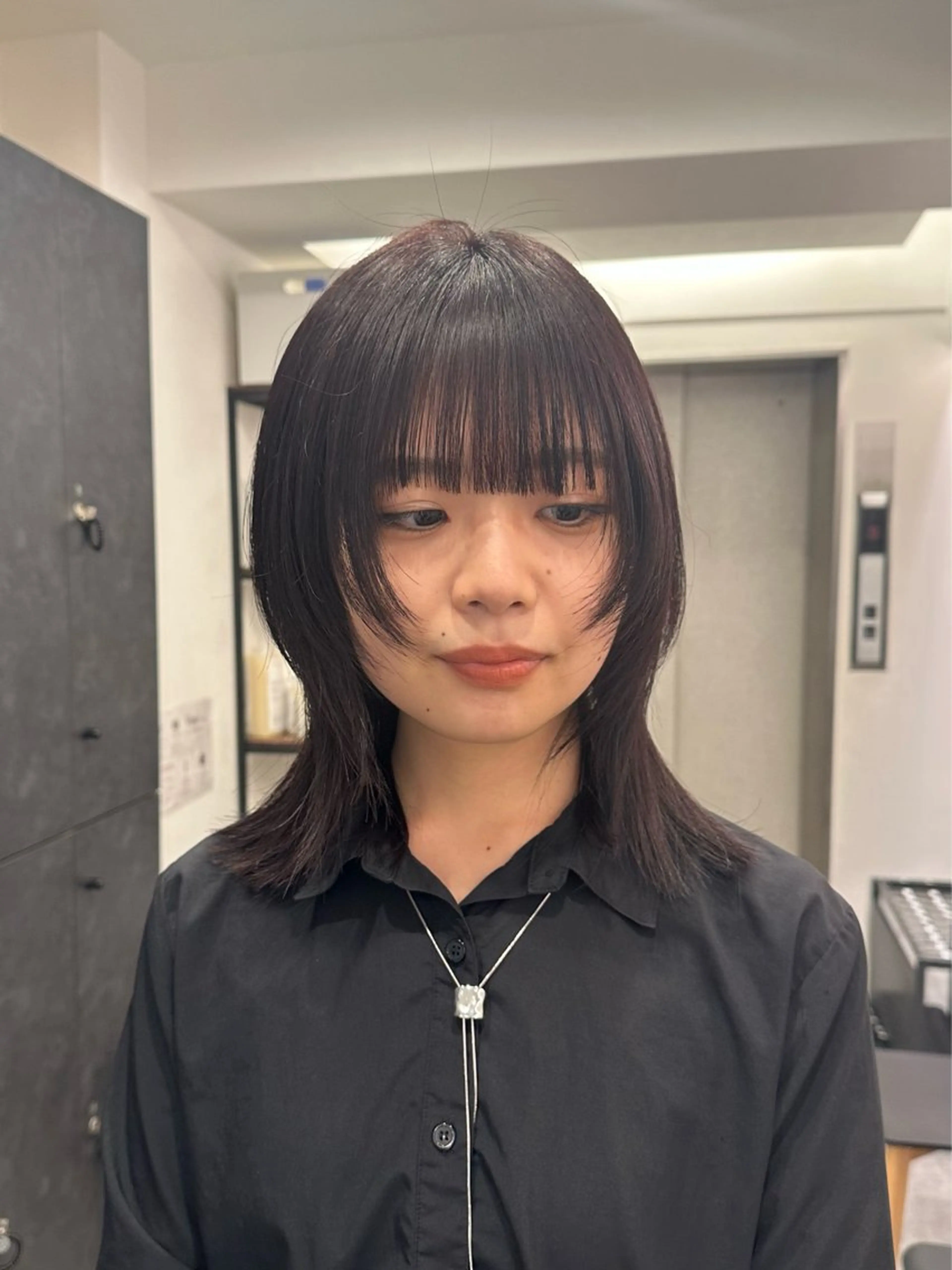 ミディアム カラー 銀座/ヘアセット シマムラ ミホのヘアスタイル