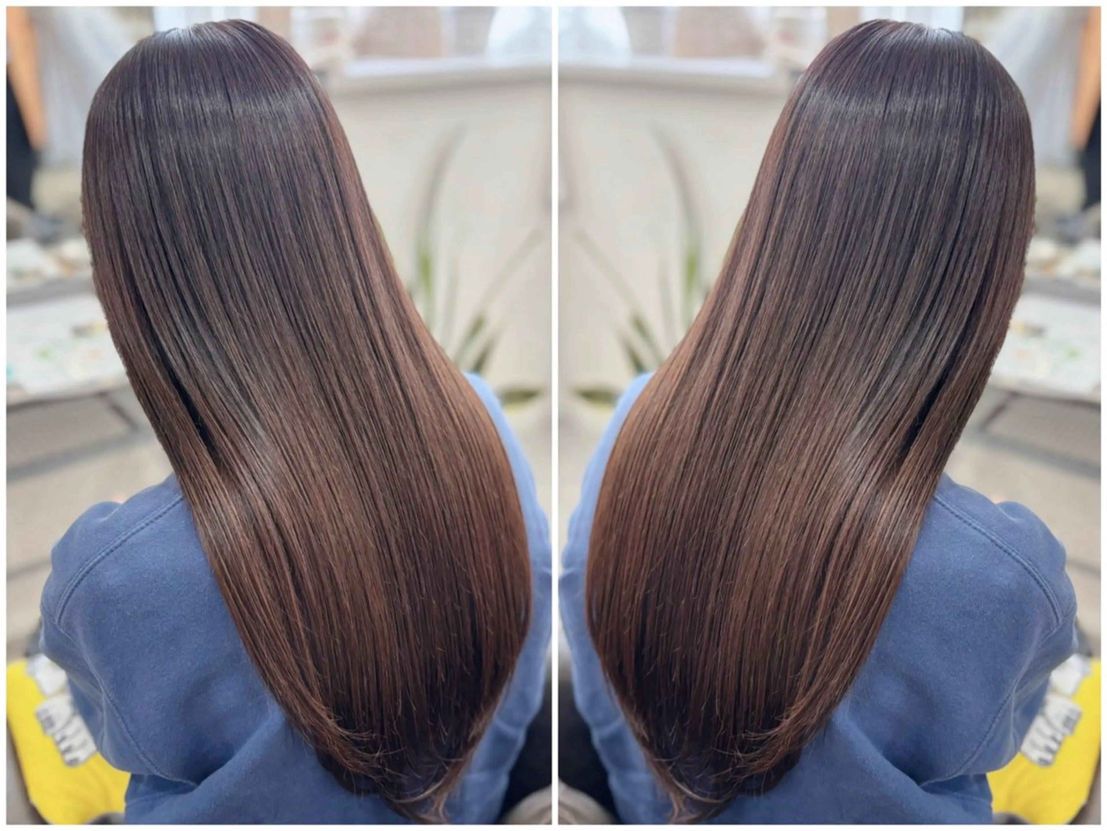 セミロング 髪質改善 KIN hairstore所属・✨次世代型髪質改善✨ marikaのヘアスタイル