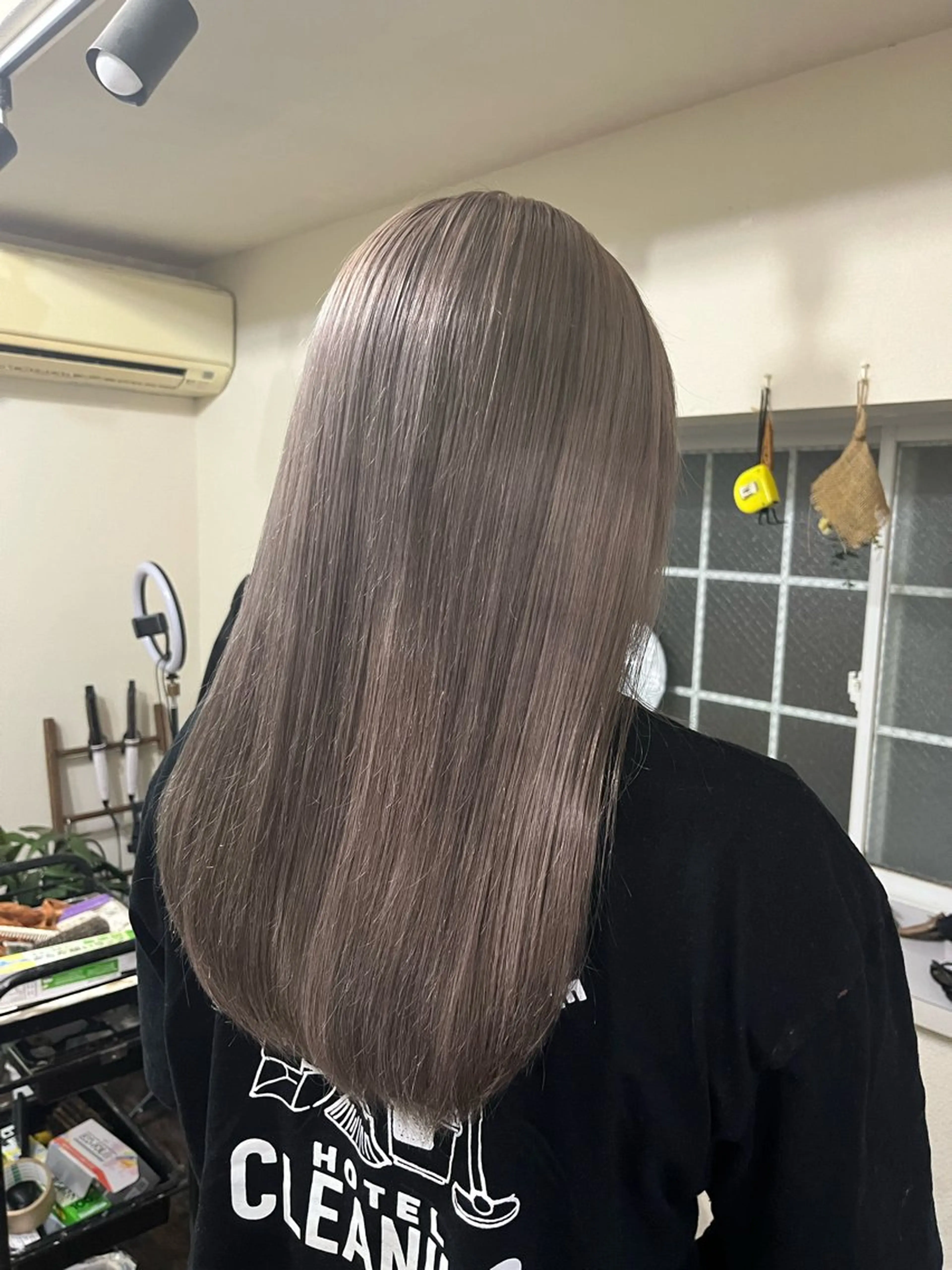 ミディアム ヘアカラー 渡辺 健太のヘアスタイル