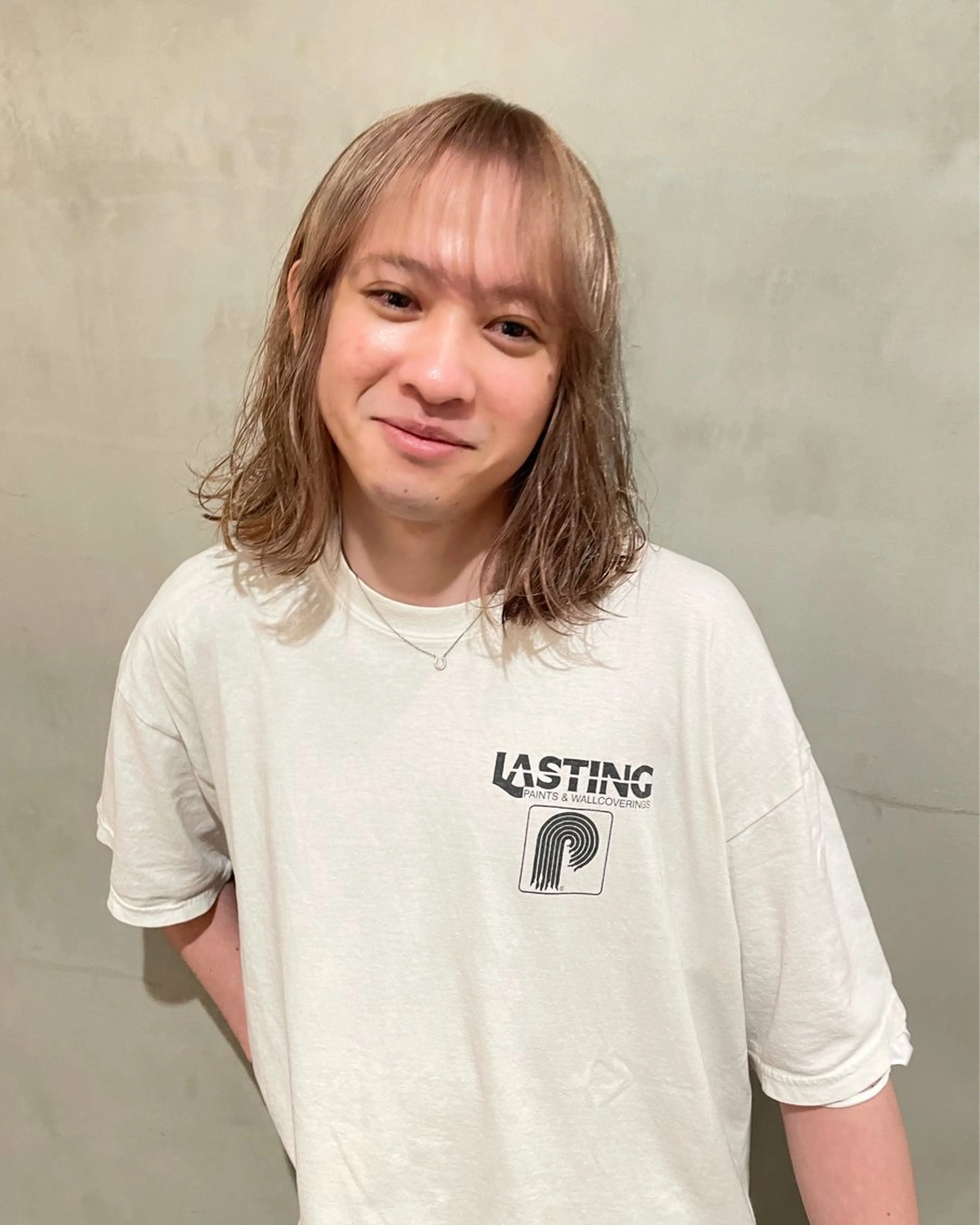 ミディアム カラー メンズ ヘアカラー トリートメント 優作 〜圧倒的信頼〜のヘアスタイル