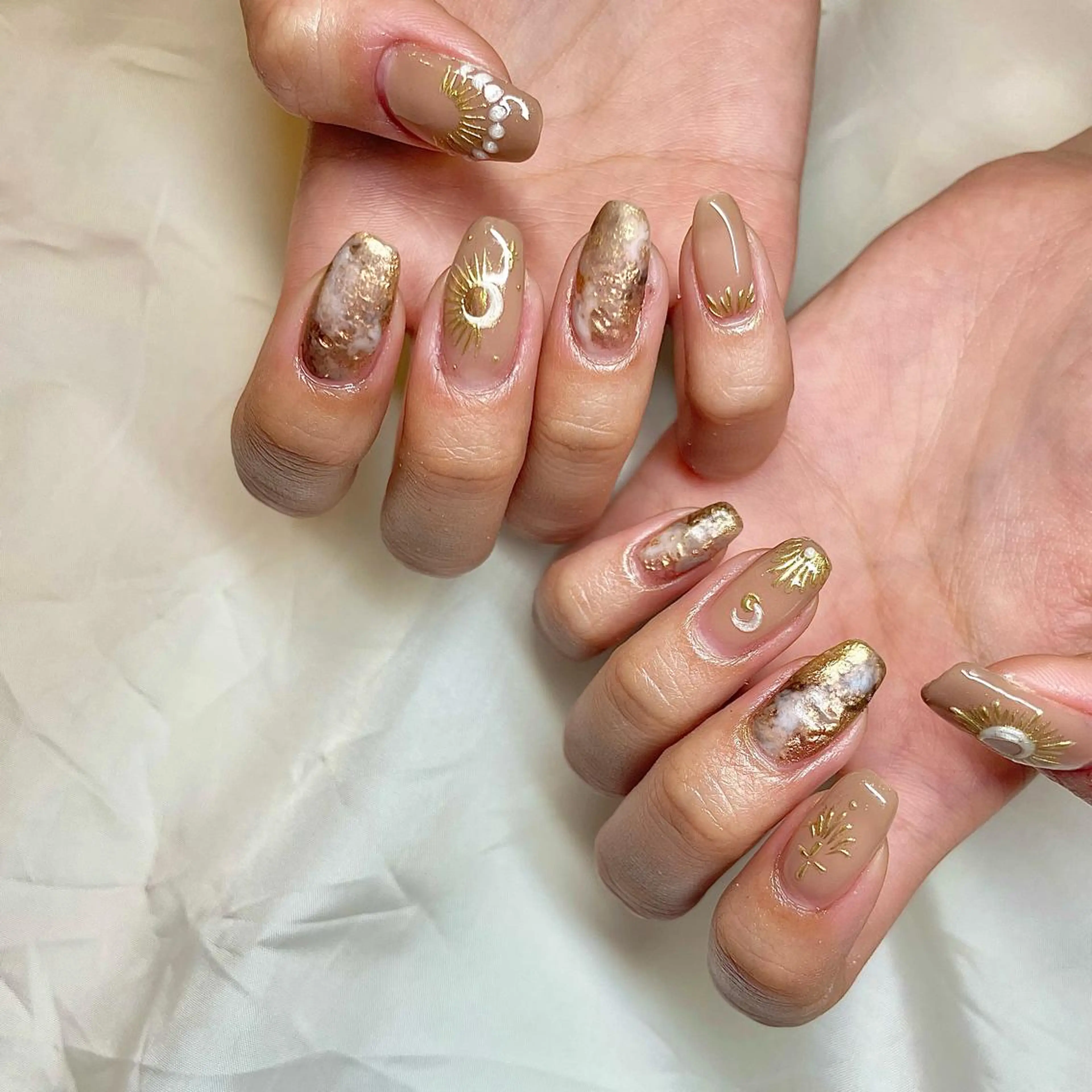 セミロング カラー パーマ ヘアアレンジ メンズ キッズ ネイル マツエク・マツパ アイブロウ nail&eye Aoのマツエク・マツパデザイン