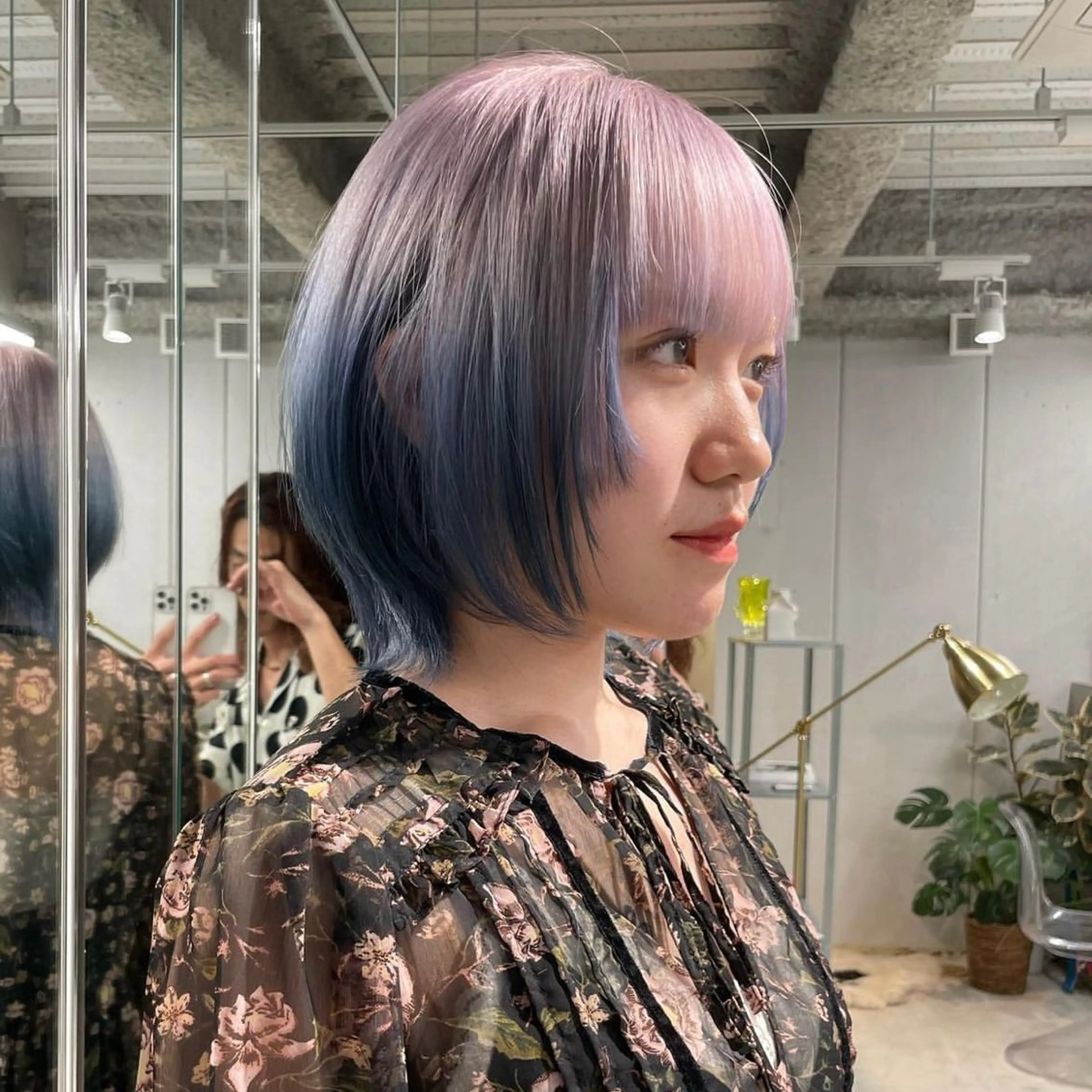 ショート カラー 花香竜太/エクステ /ハイトーンカラーのヘアスタイル