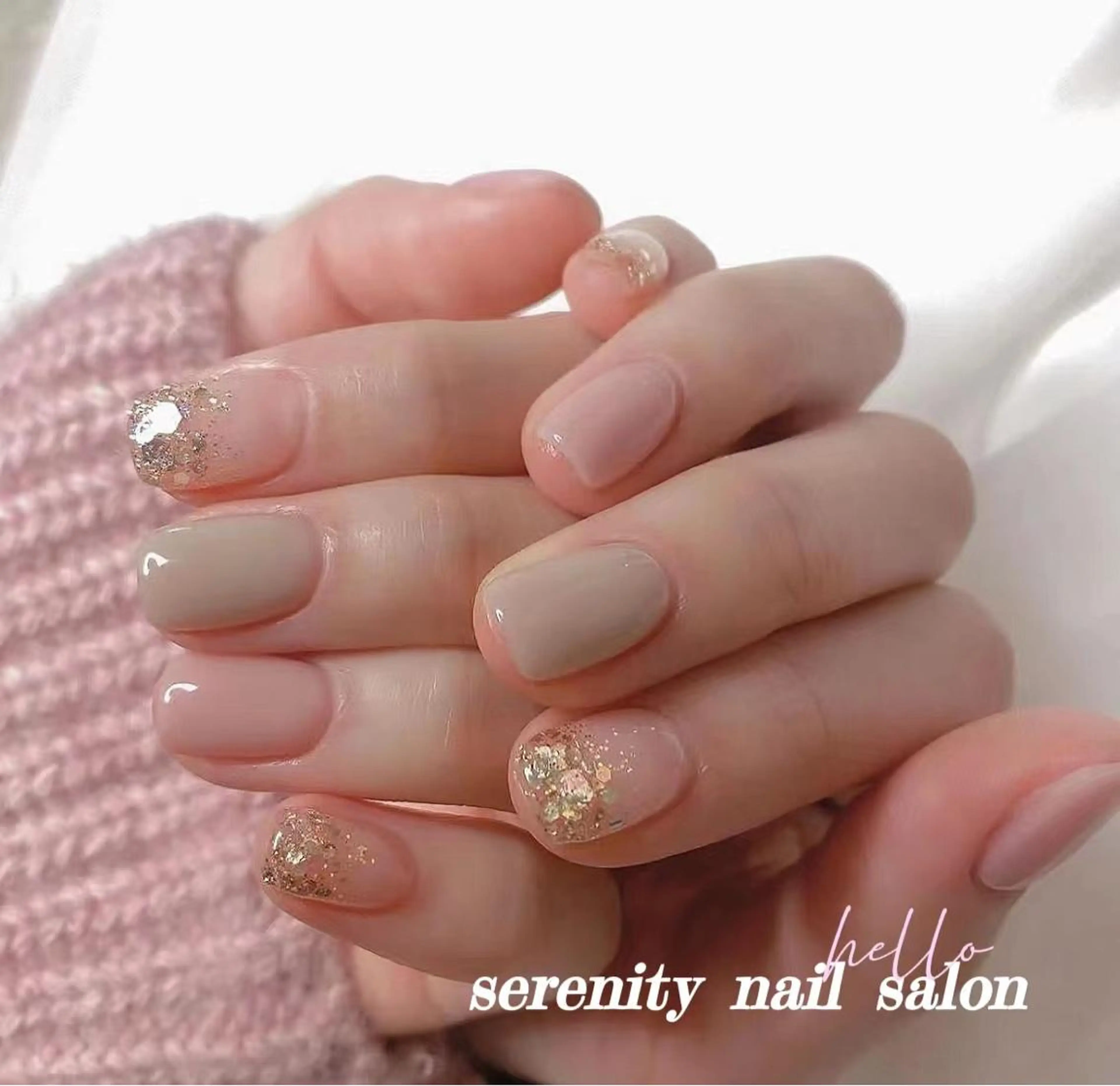 ネイル ハンドネイル ハンドケア ✨Serenity Nail salonのネイルデザイン