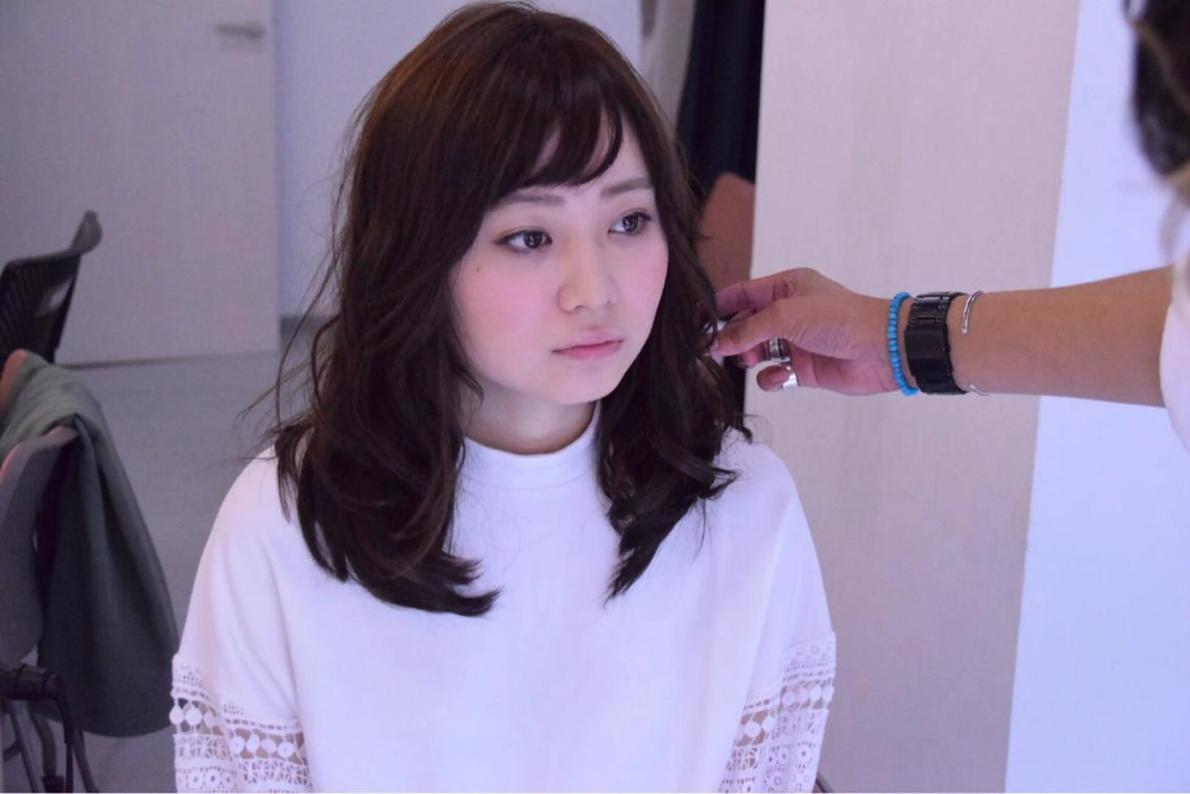 ミディアム セミロング ロング カラー パーマ Hair Design Angelo Carino所属・小山田 隆樹のその他イメージ