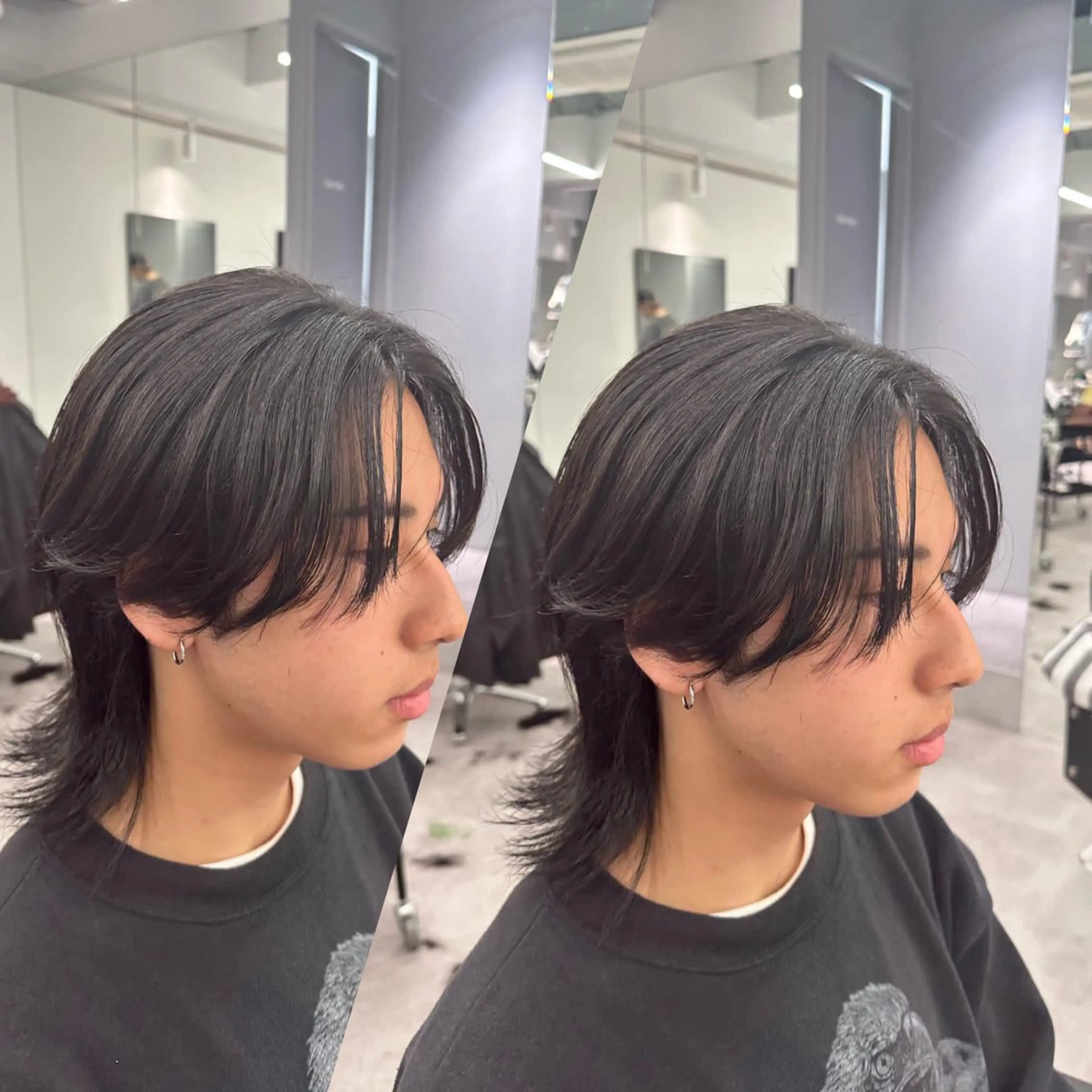 メンズ R/🤎 パーマ&ブリーチ🔥のヘアスタイル