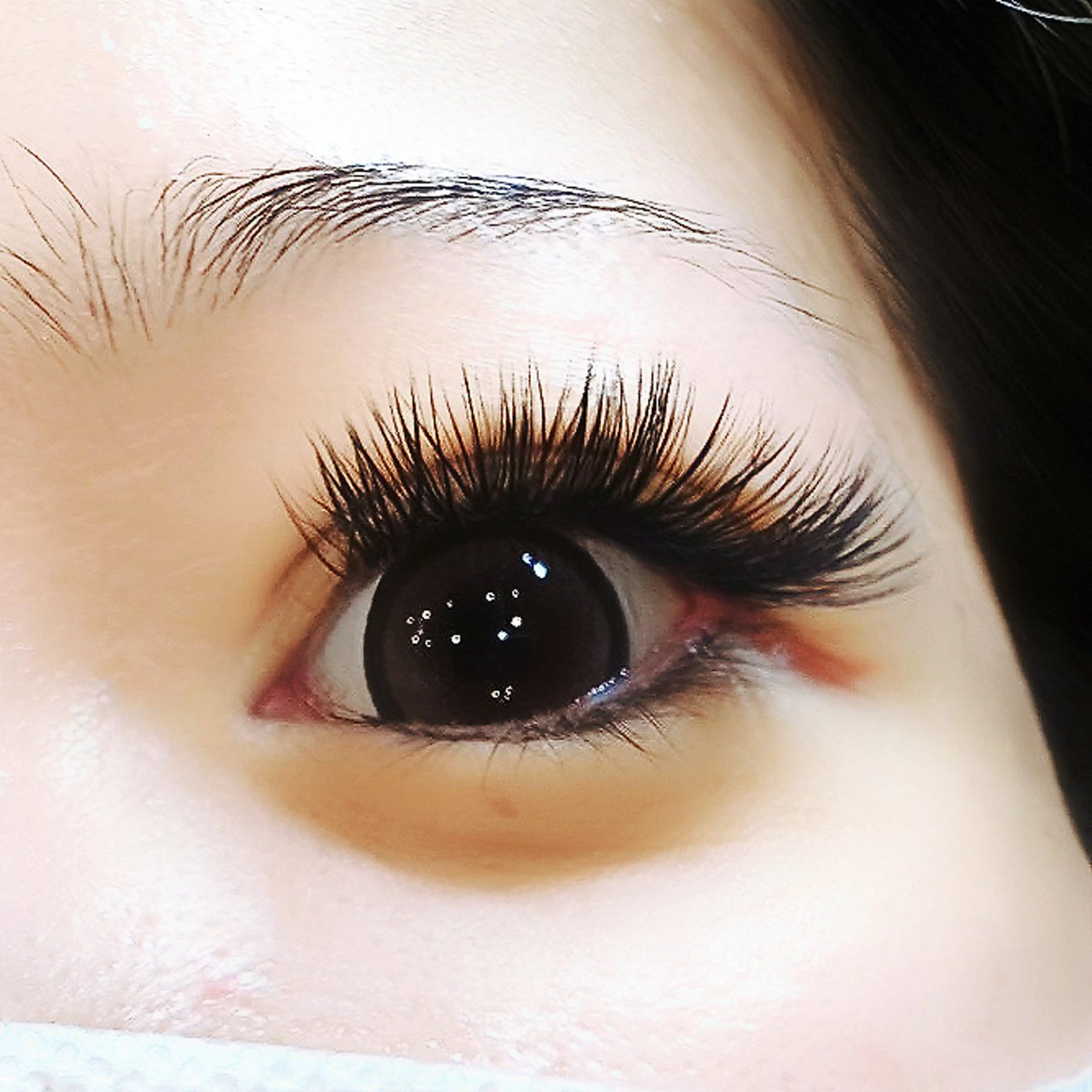 マツエク・マツパ 付け放題 ボリュームラッシュ マツエク ノーファンデの樹所属・宇治 名帆子のマツエク・マツパデザイン