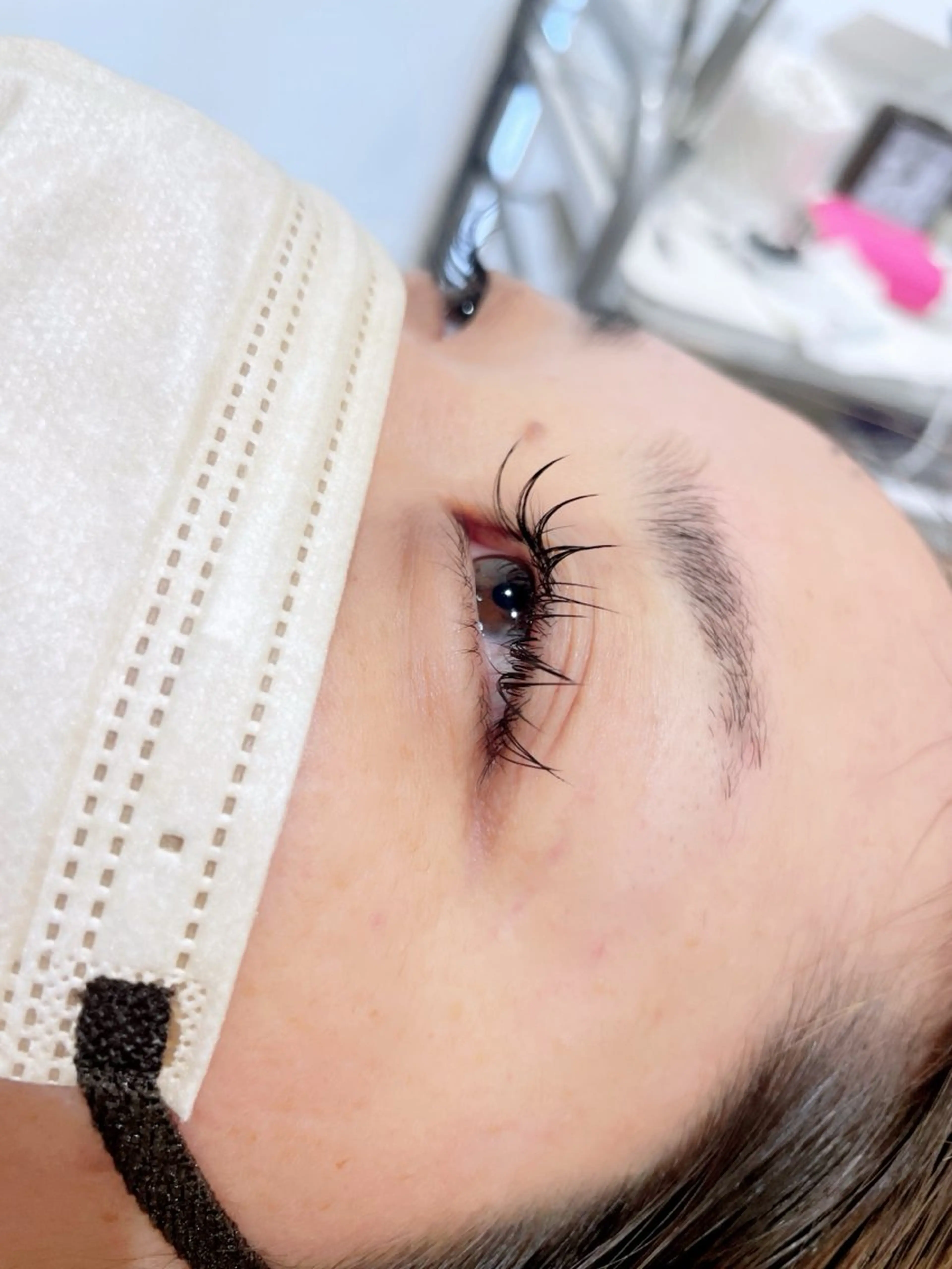 マツエク・マツパ フラットラッシュ eyelist Mamiのマツエク・マツパデザイン