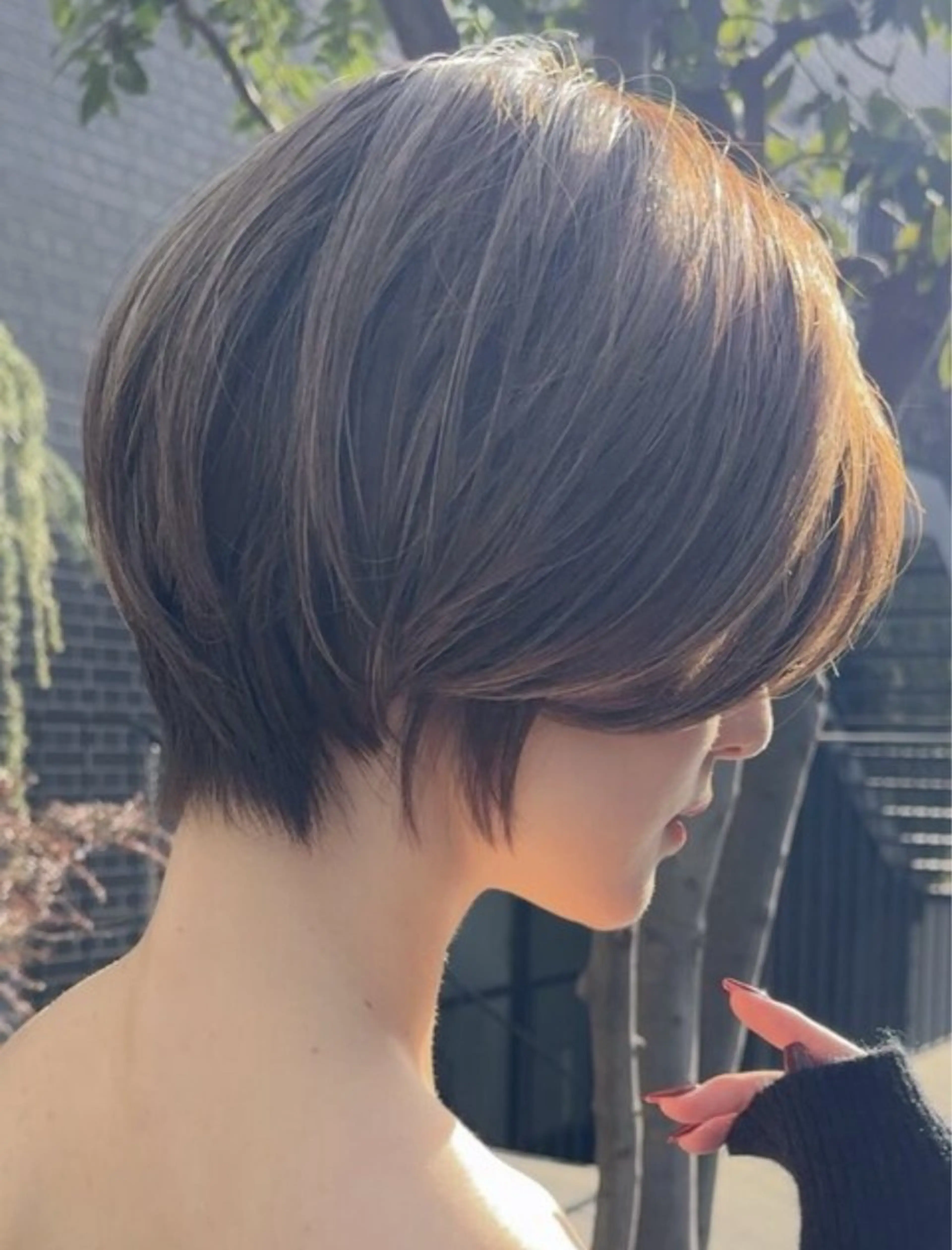 ショート RETOUCH by fifth銀座所属・似合わせ大人ショート fifth岡村優作のヘアスタイル