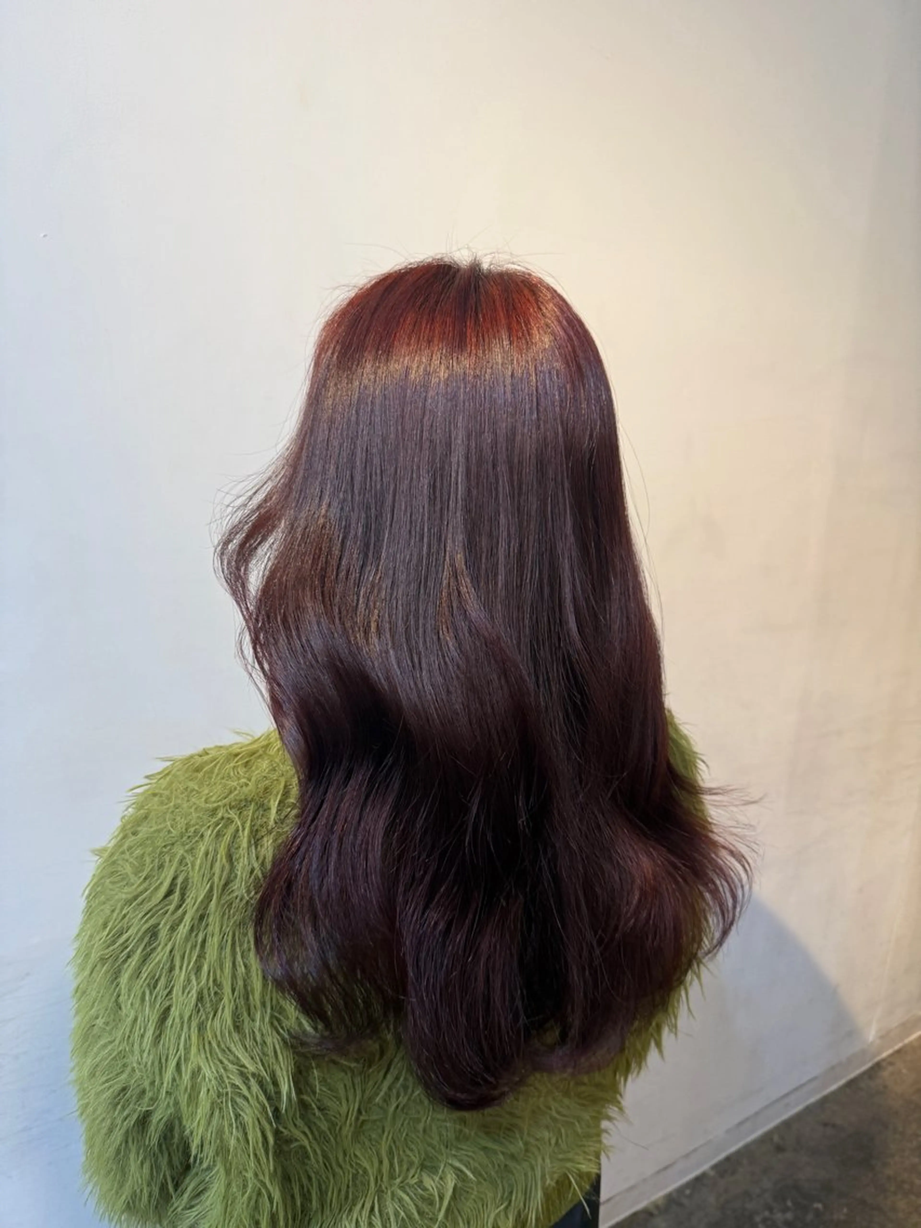 ロング ヘアカラー トリートメント 縮毛矯正/レイヤー カット⭐️SHOTAのヘアスタイル