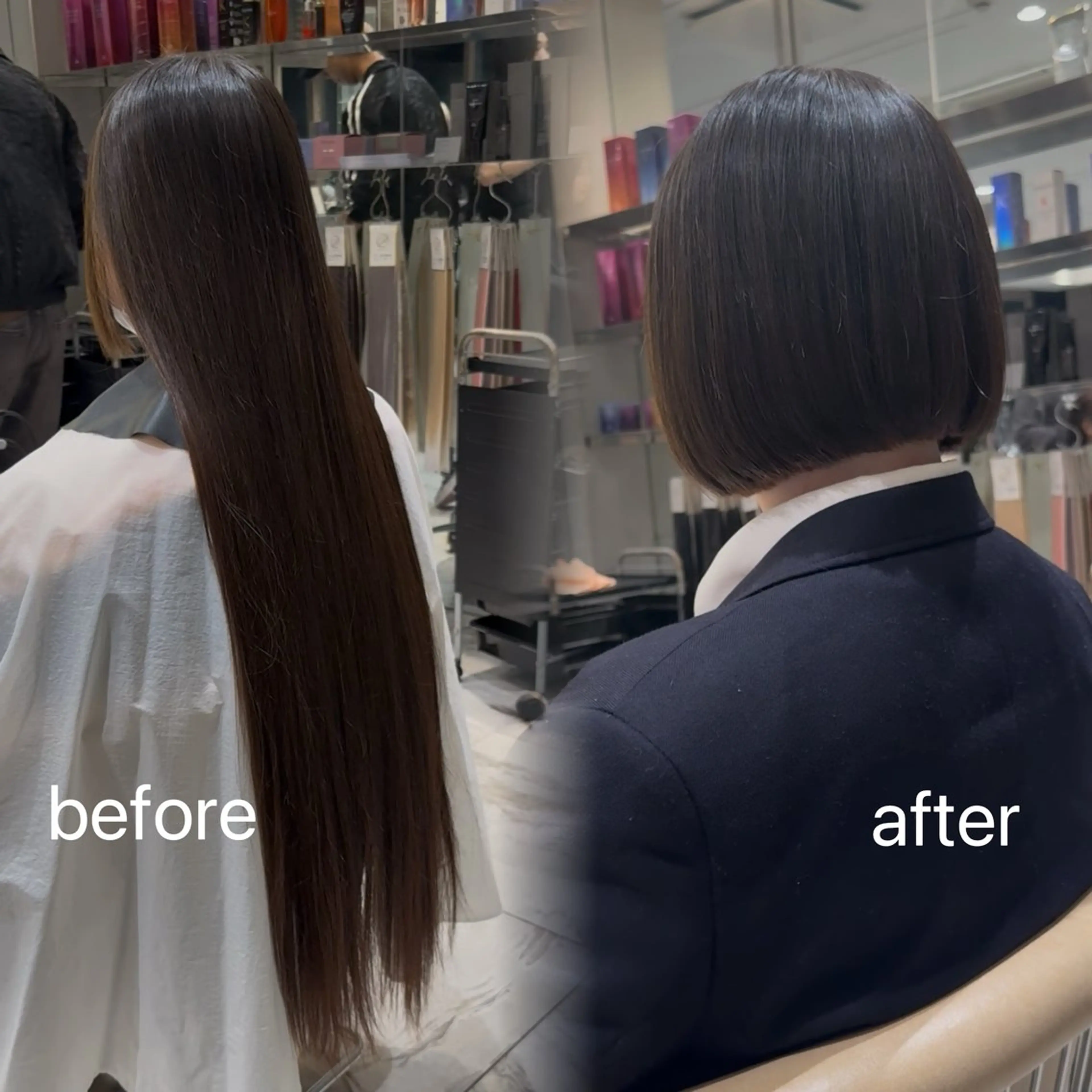 ショート カット 大人ボブ/透明感 カラー/松原和志のヘアスタイル