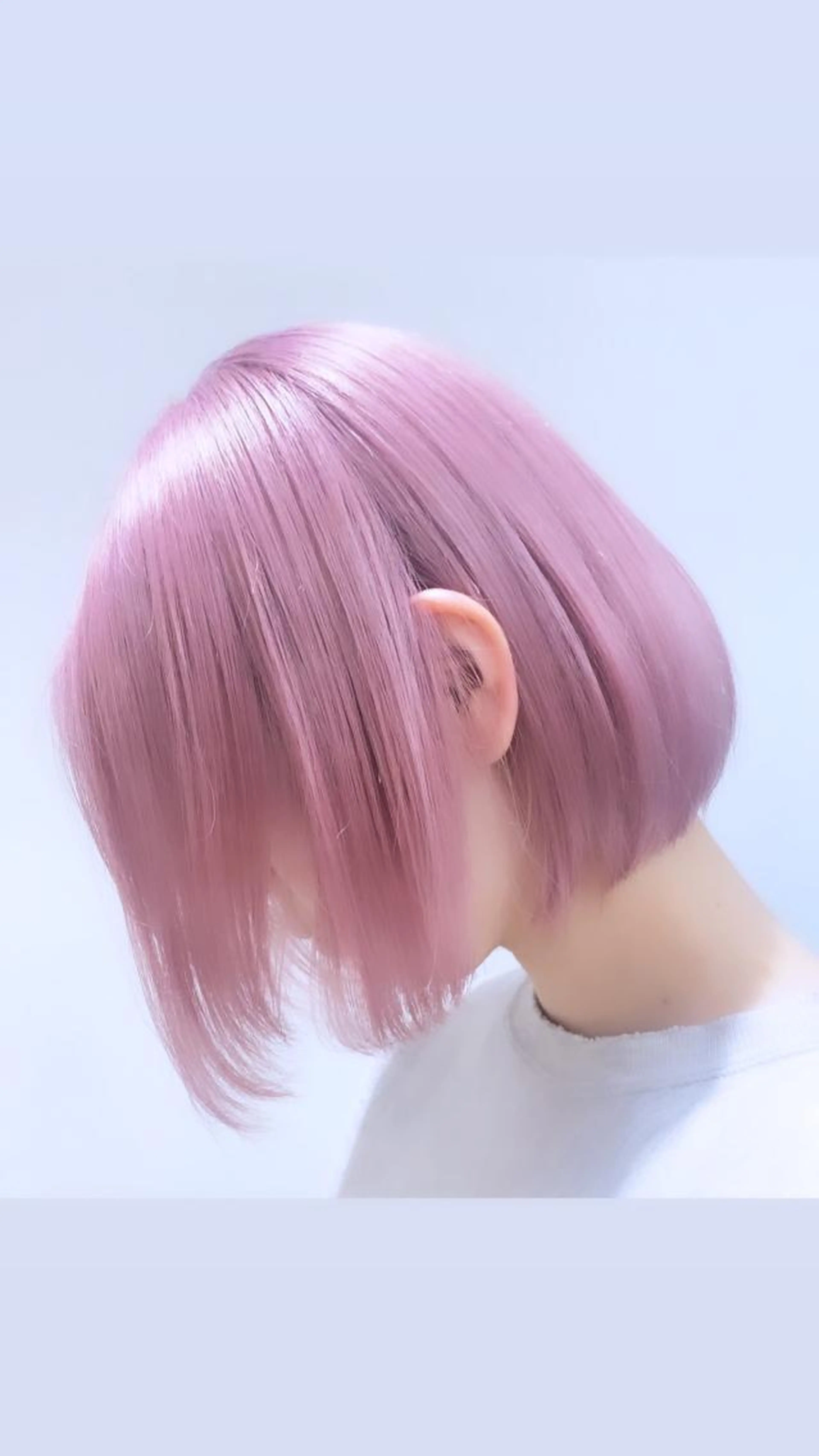 2回ブリーチ& カラーの写真