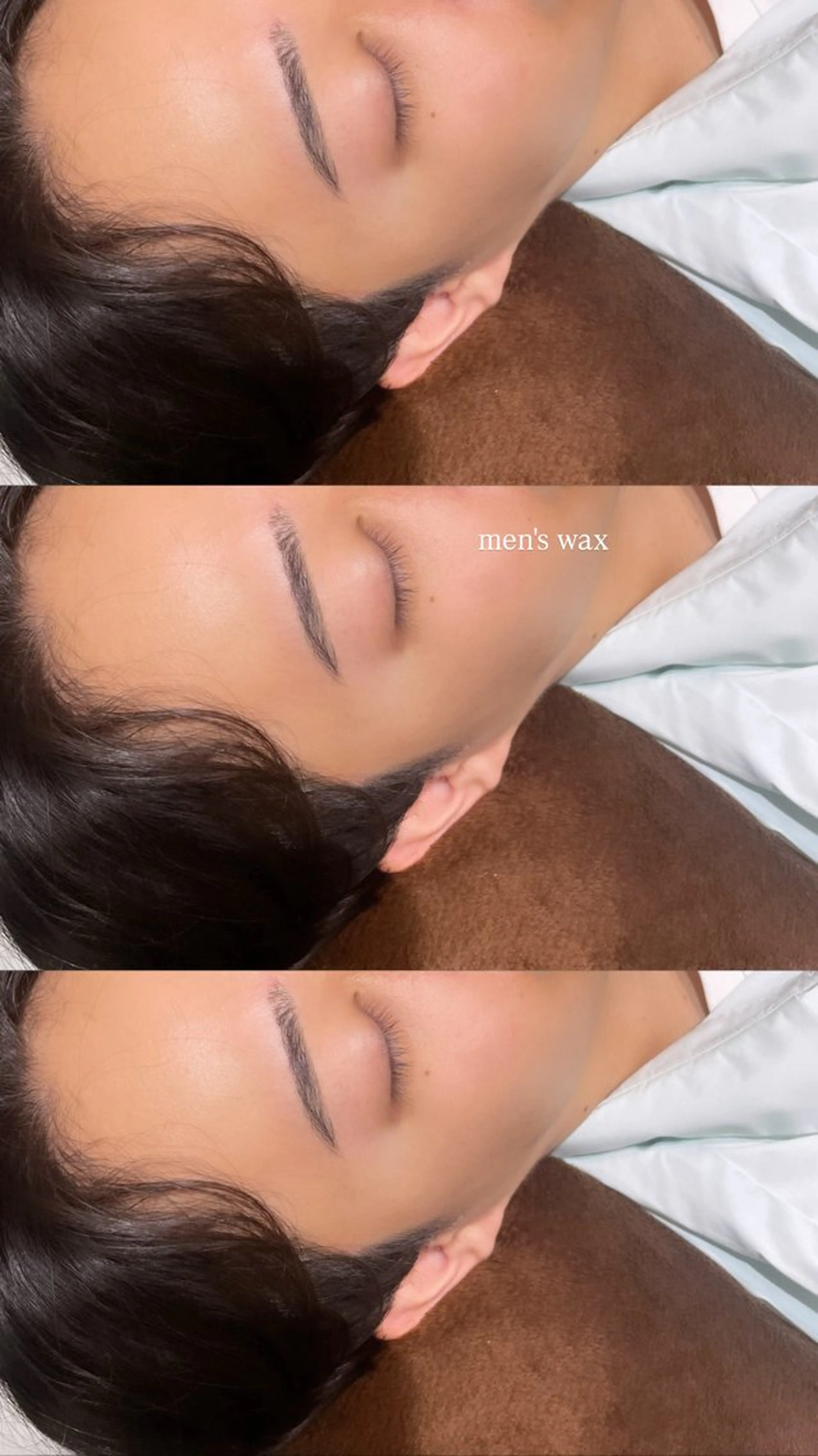 メンズアイブロウwax✨✨【毛抜きなし】の写真