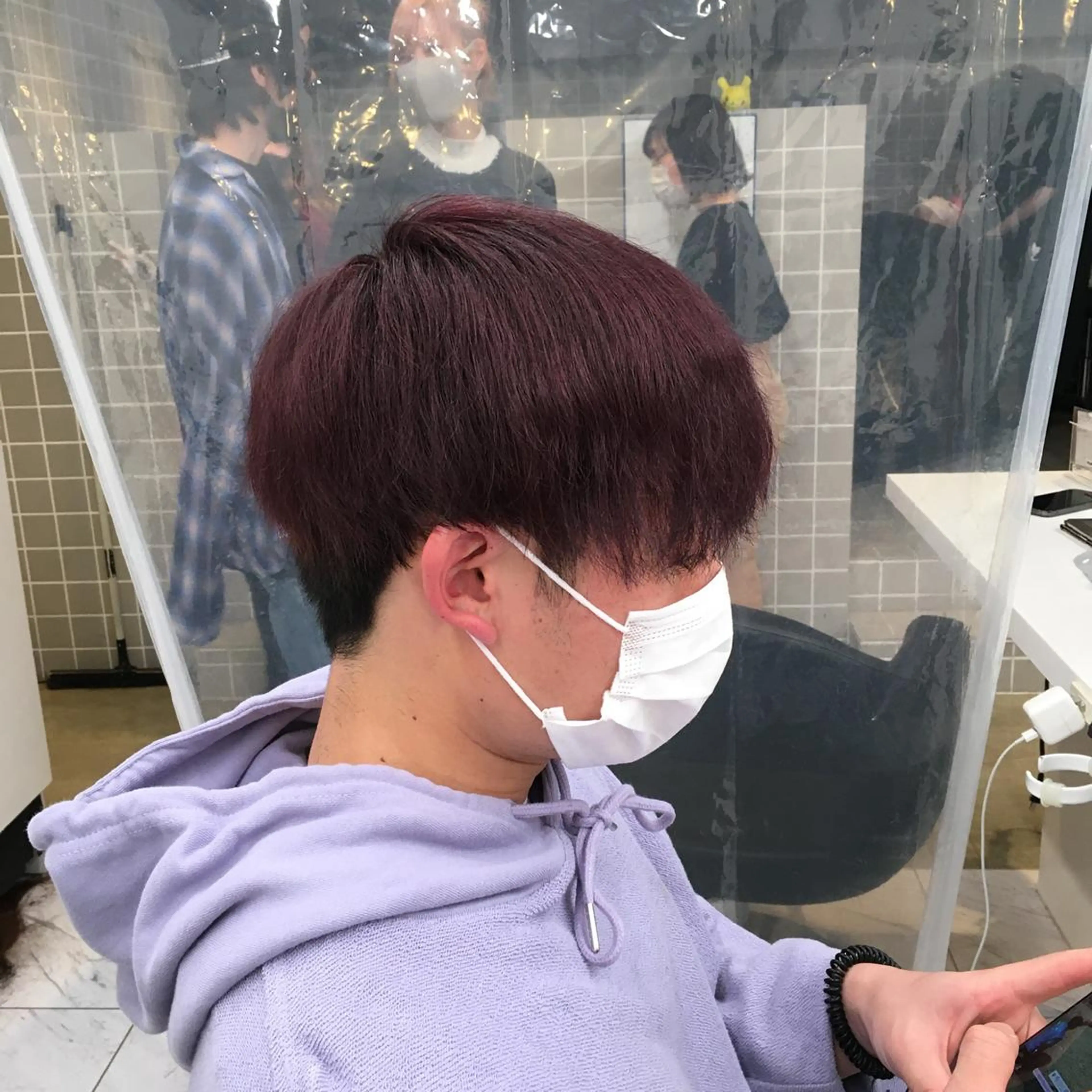 ショート カラー ヘアアレンジ メンズ カット ヘアカラー トリートメント ヘアセット 🔥メンズ特化🔥 木村 祐太のヘアスタイル