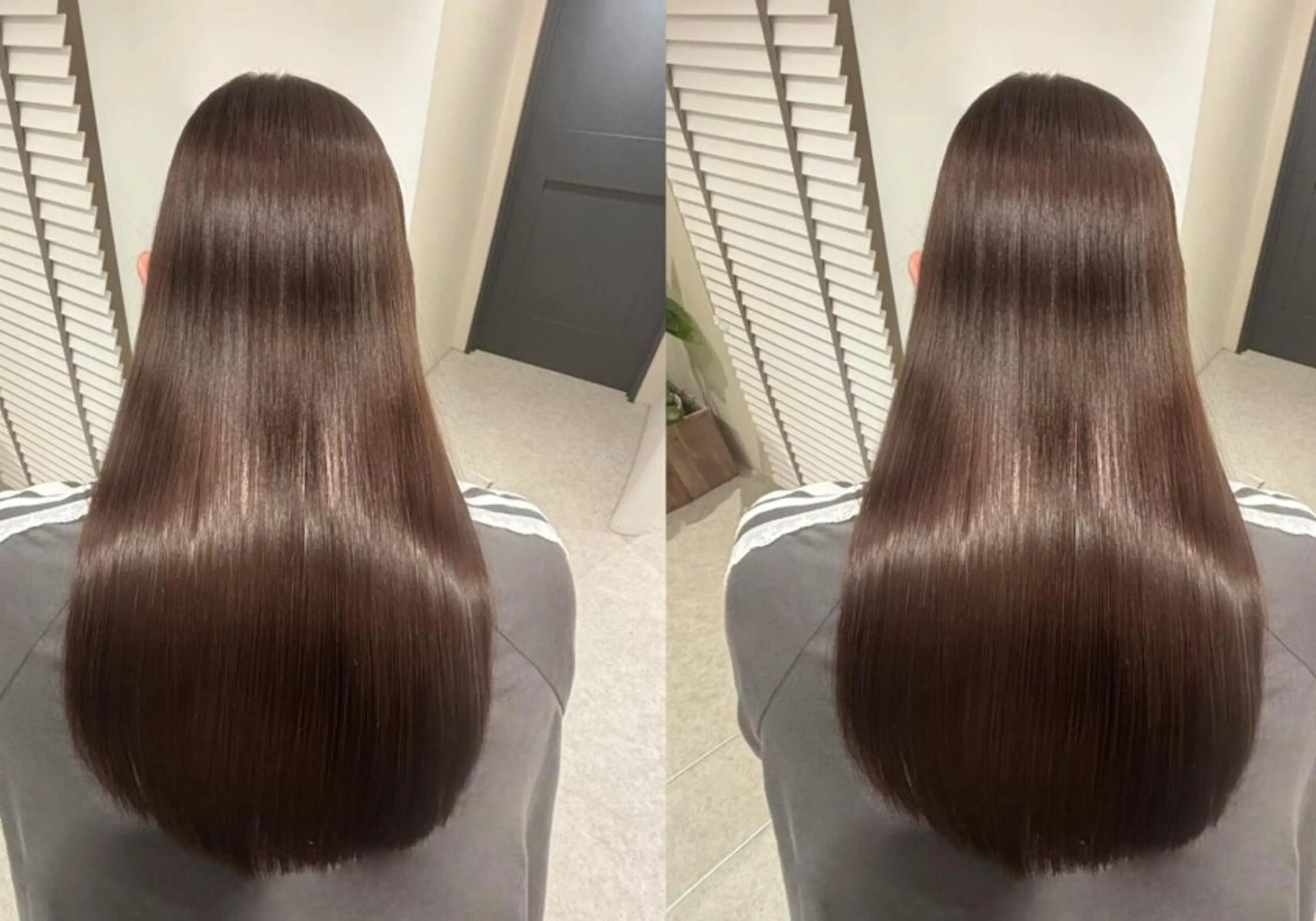 ロング カラー パーマ 縮毛矯正 カット ヘアカラー 縮毛矯正 縮毛矯正リピート90 %超/髪質改善/井口のヘアスタイル