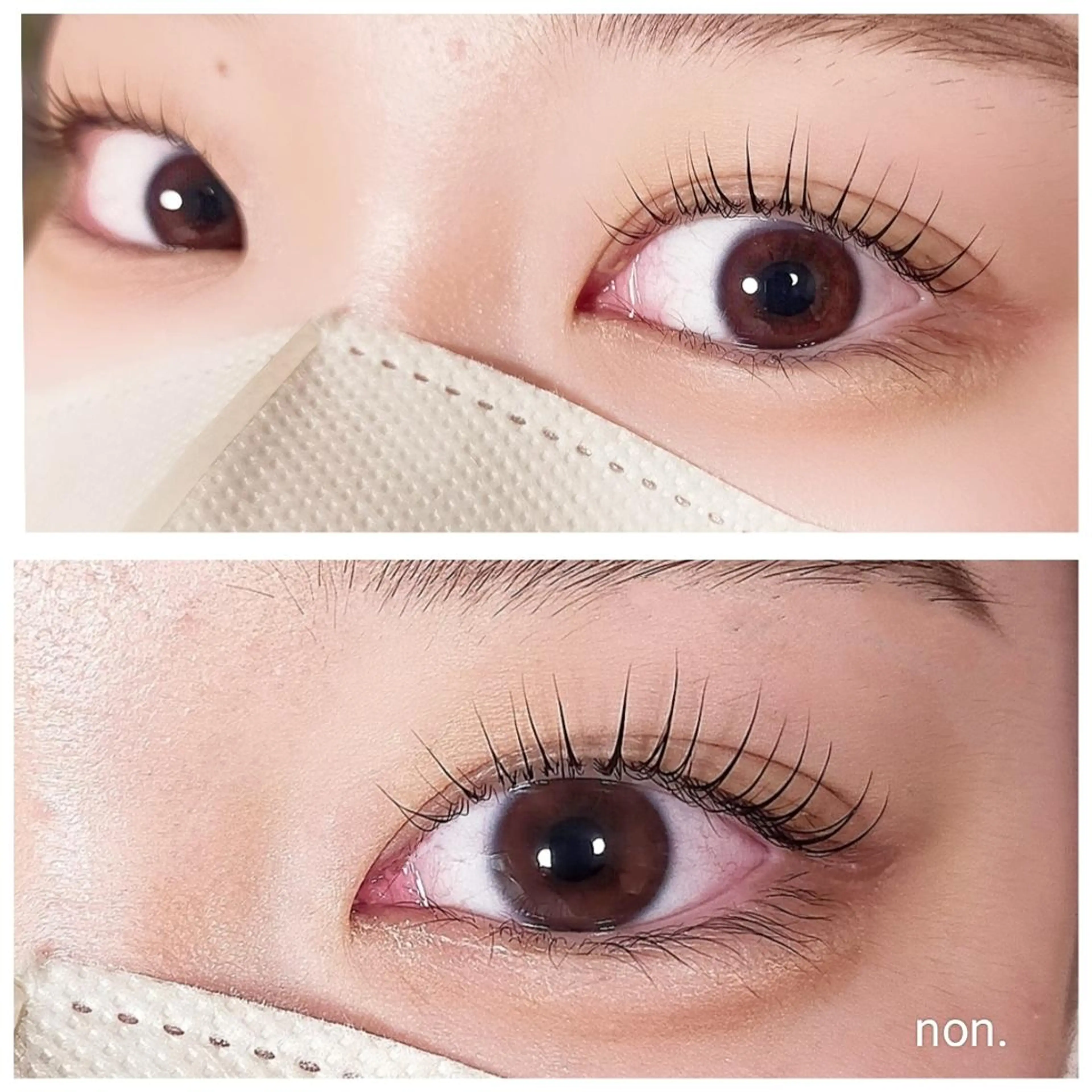 【特別価格＋初回オフ無料】❁お客様に合わせたまつ毛パーマ❁ダメージケアトリートメントでお仕上げの写真