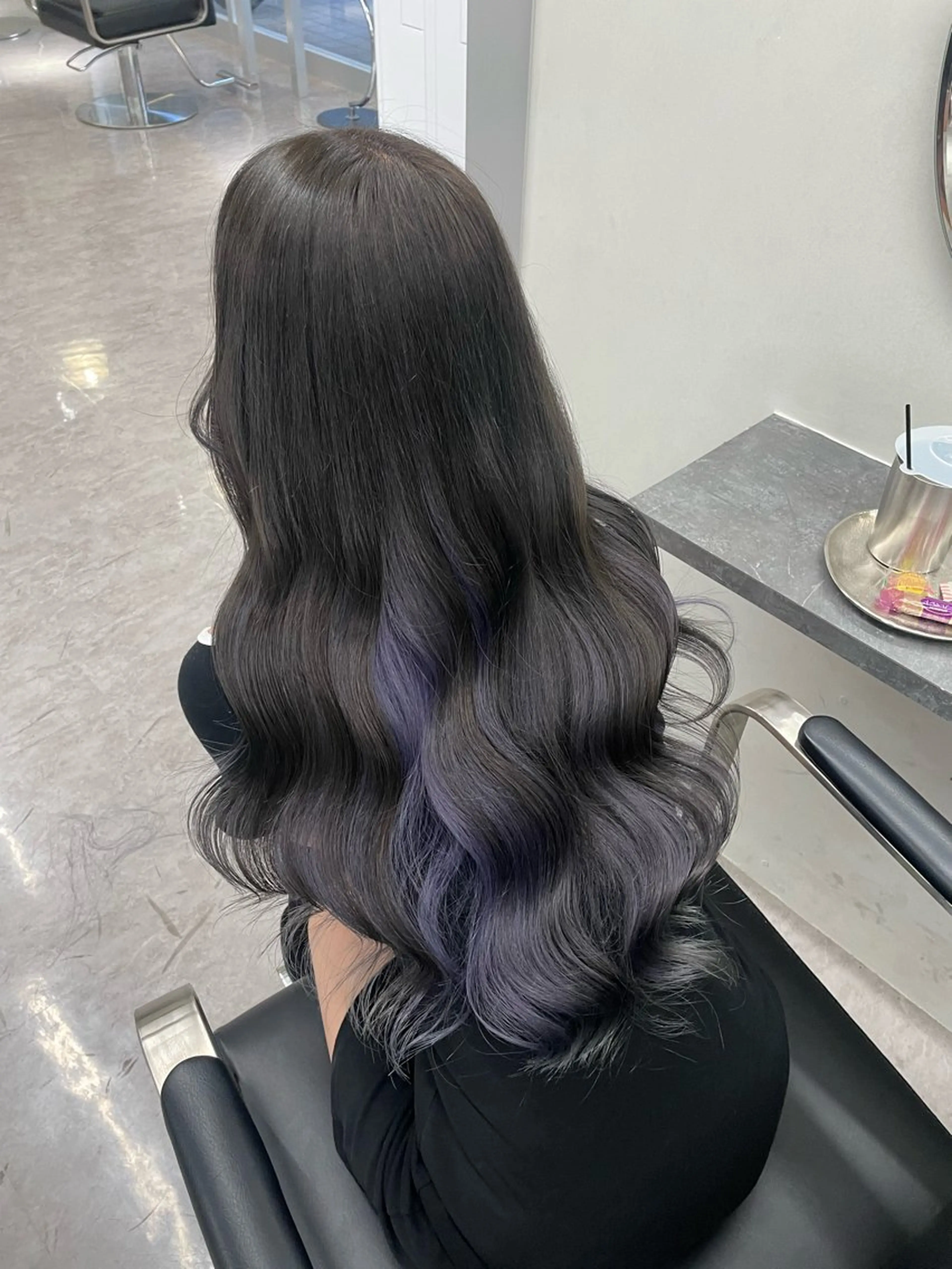 ロング Tint by alo所属・🐰FUMINA🐰 カットモデルのヘアスタイル