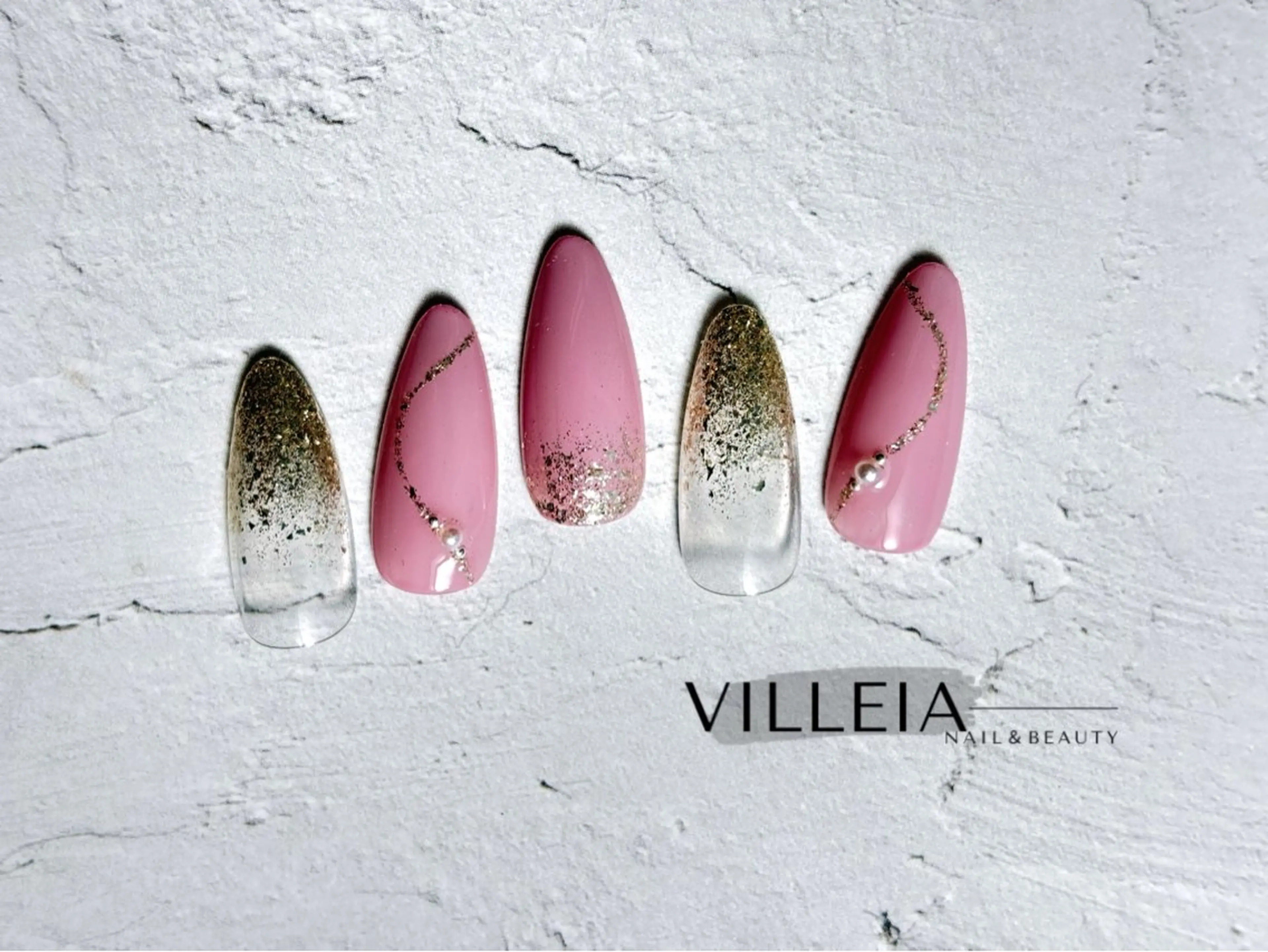 ネイル アートネイル シンプルネイル VILLEIA ヴィラレイアのネイルデザイン